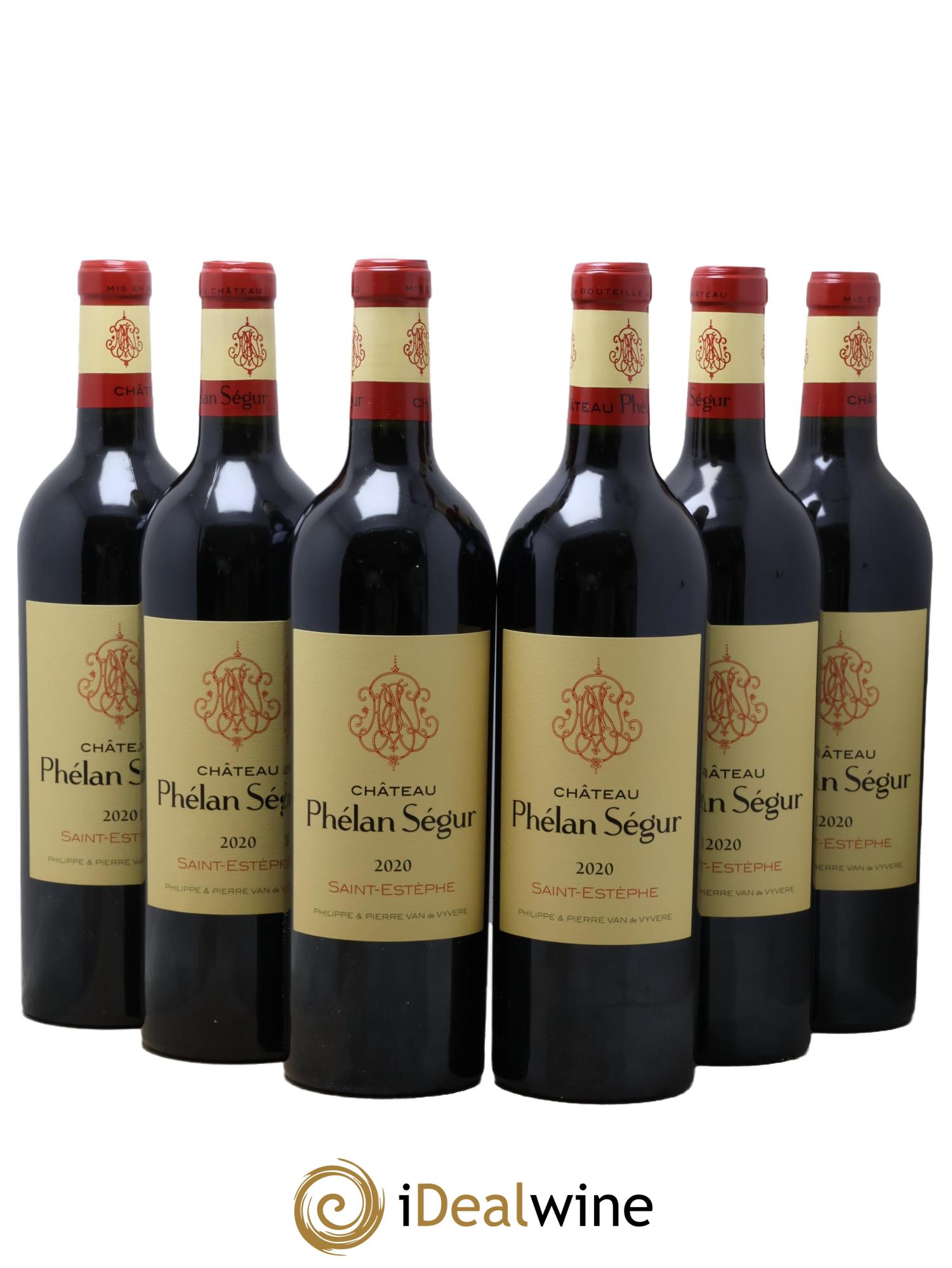 Château Phélan Ségur 2020 - Posten von 6 Flaschen - 0