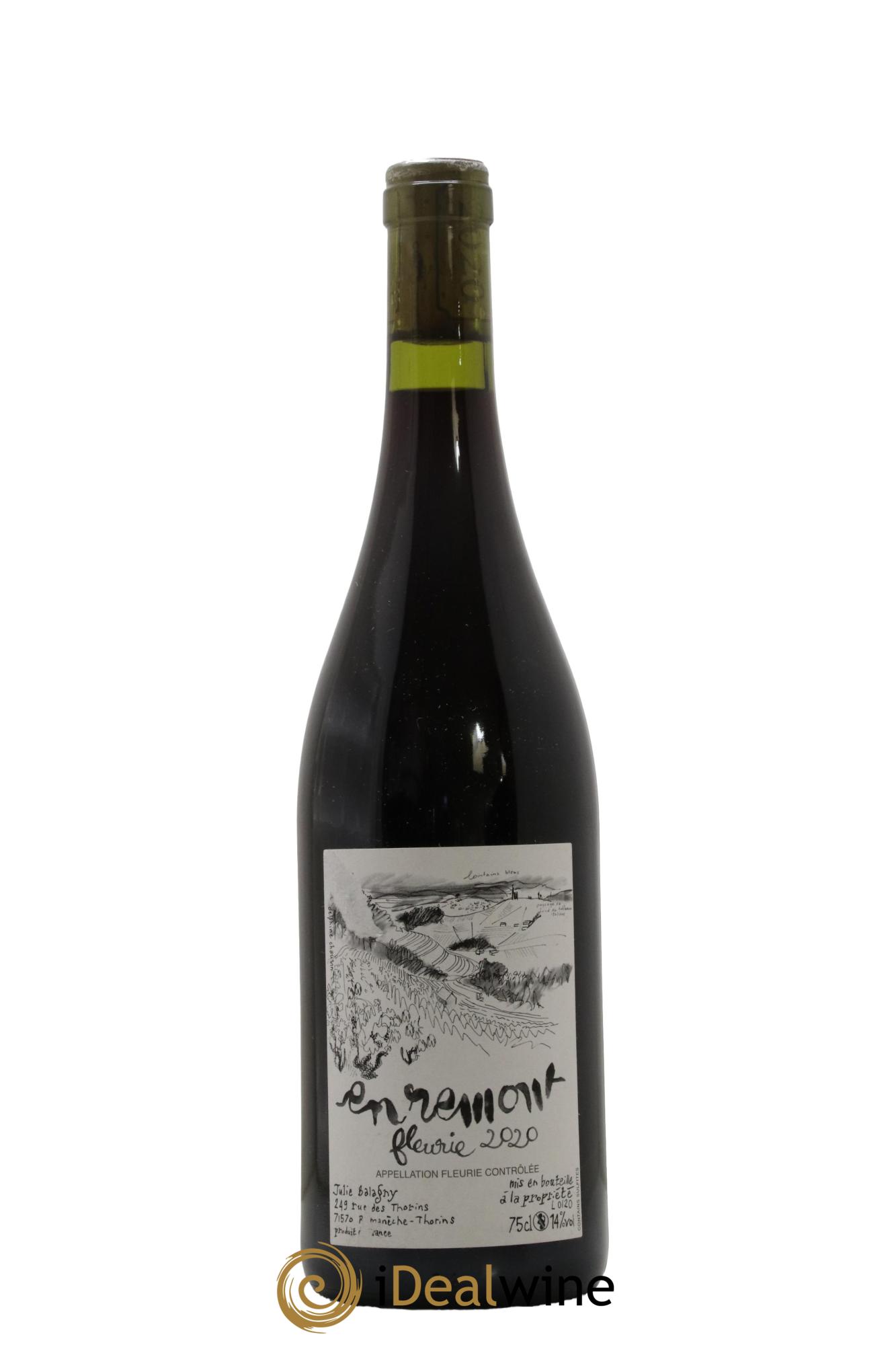 Fleurie En Rémont Julie Balagny 2020 - Lot de 1 bouteille - 0