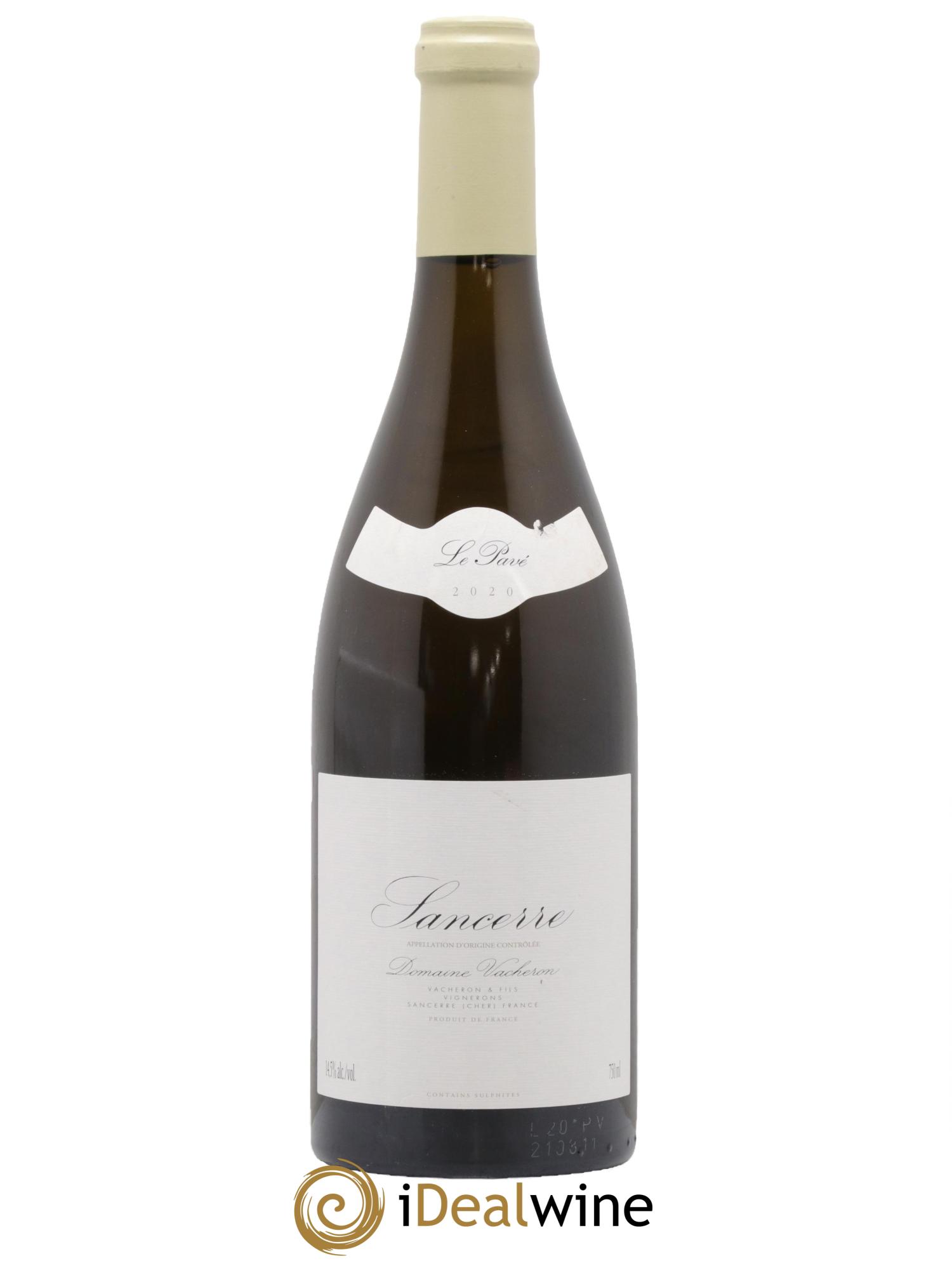 Sancerre Le Pavé Domaine Vacheron et Fils 2020 - Lot de 1 bouteille - 0