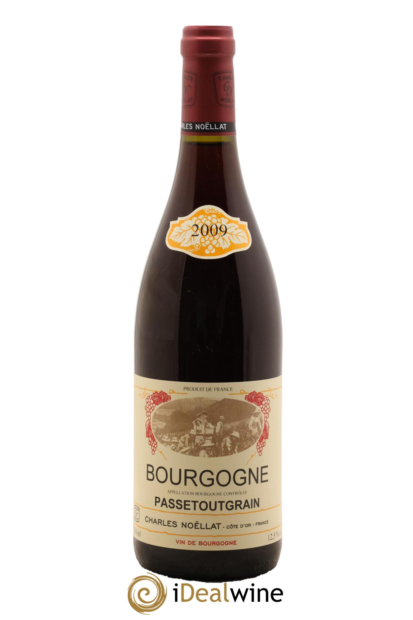 Bourgogne Passetoutgrain Charles Noëllat 2009 - Lot de 1 bouteille - 0