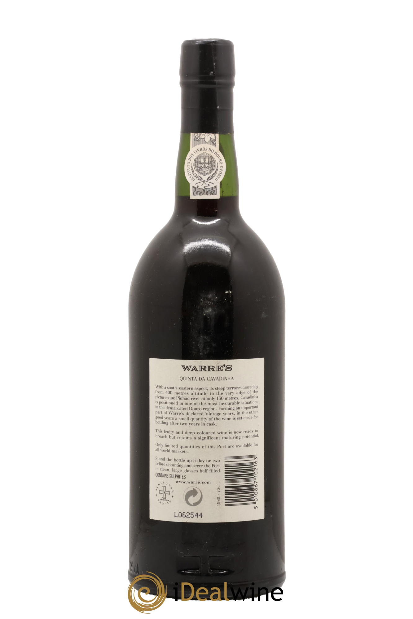 Porto Warre's Quinta da Cavadinha 1989 - Lot of 1 bottle - 1
