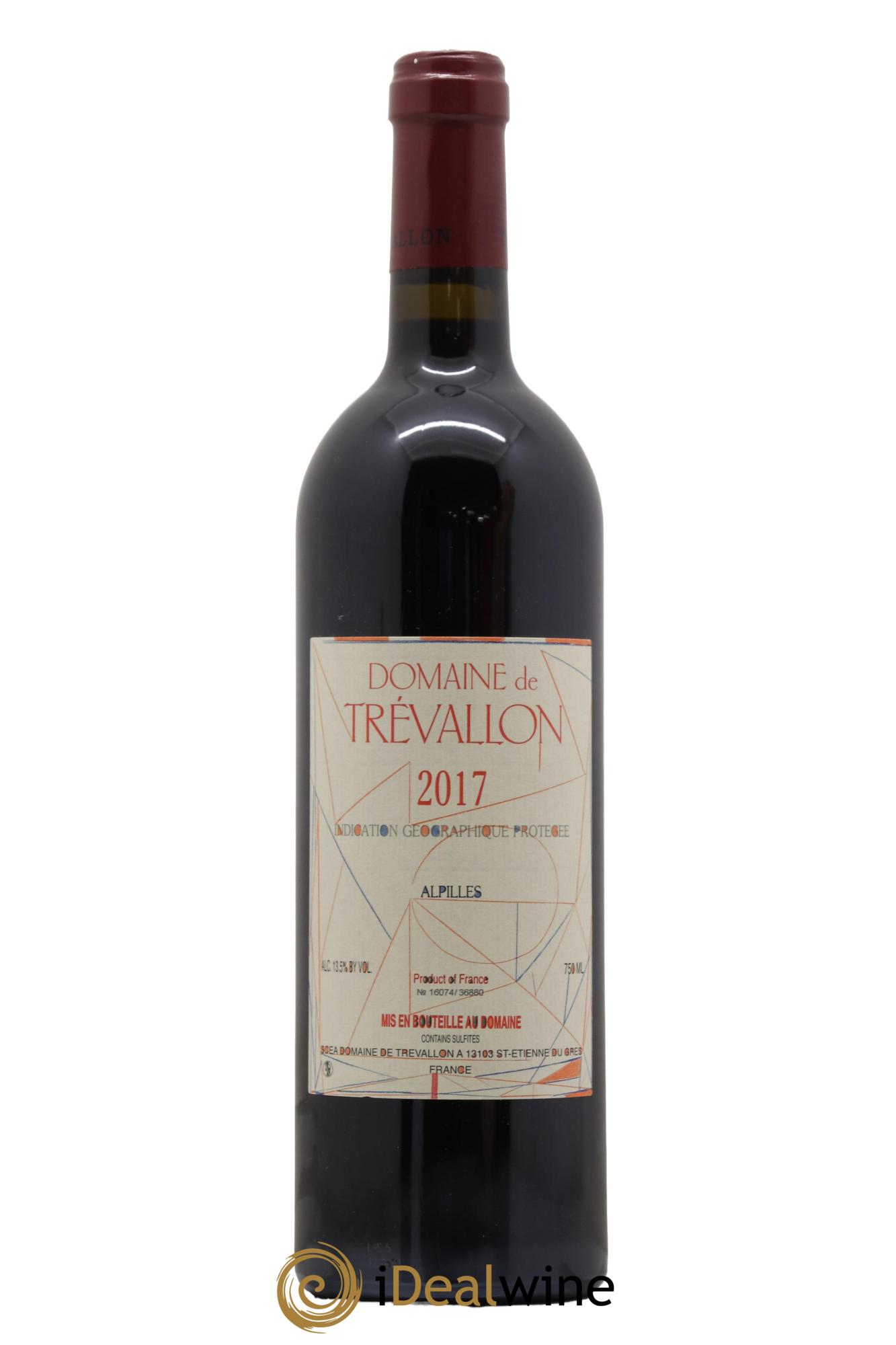 Alpilles Trévallon (Domaine de) Eloi Dürrbach 2017 - Lot de 1 bouteille - 0