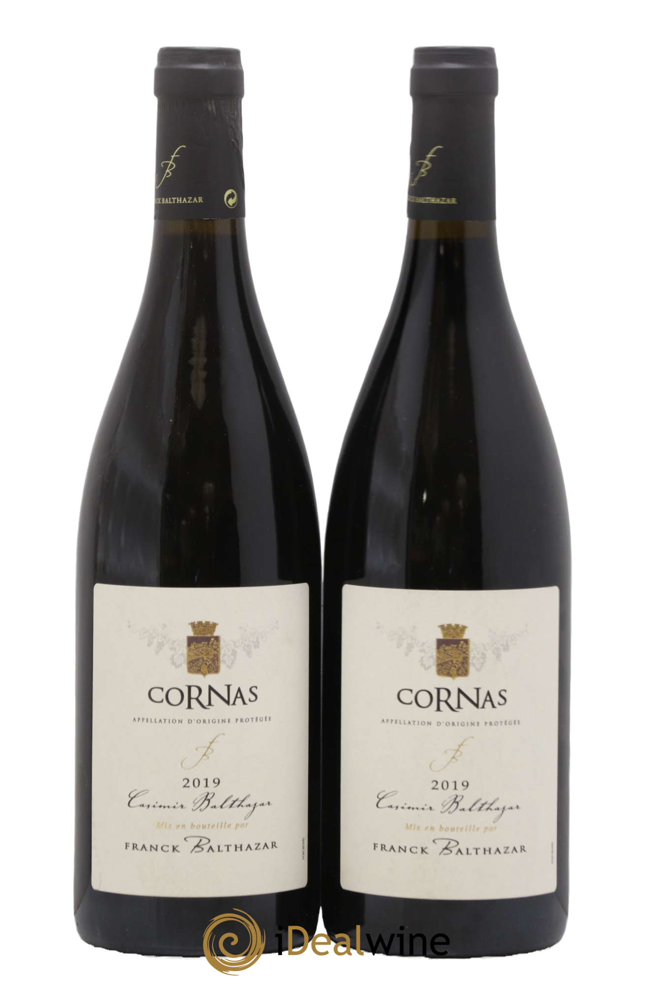 Cornas Cuvée Casimir Balthazar Franck Balthazar (Domaine) 2019 - Lot de 2 bouteilles - 0