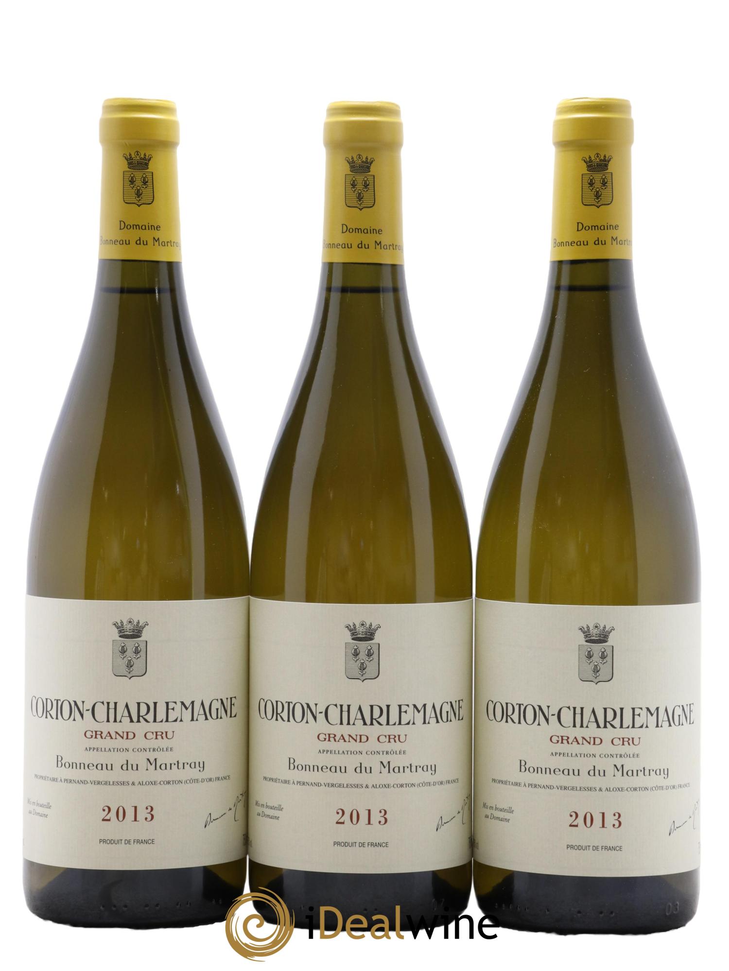 Corton-Charlemagne Grand Cru Bonneau du Martray (Domaine)  2013 - Lot of 6 bottles - 2