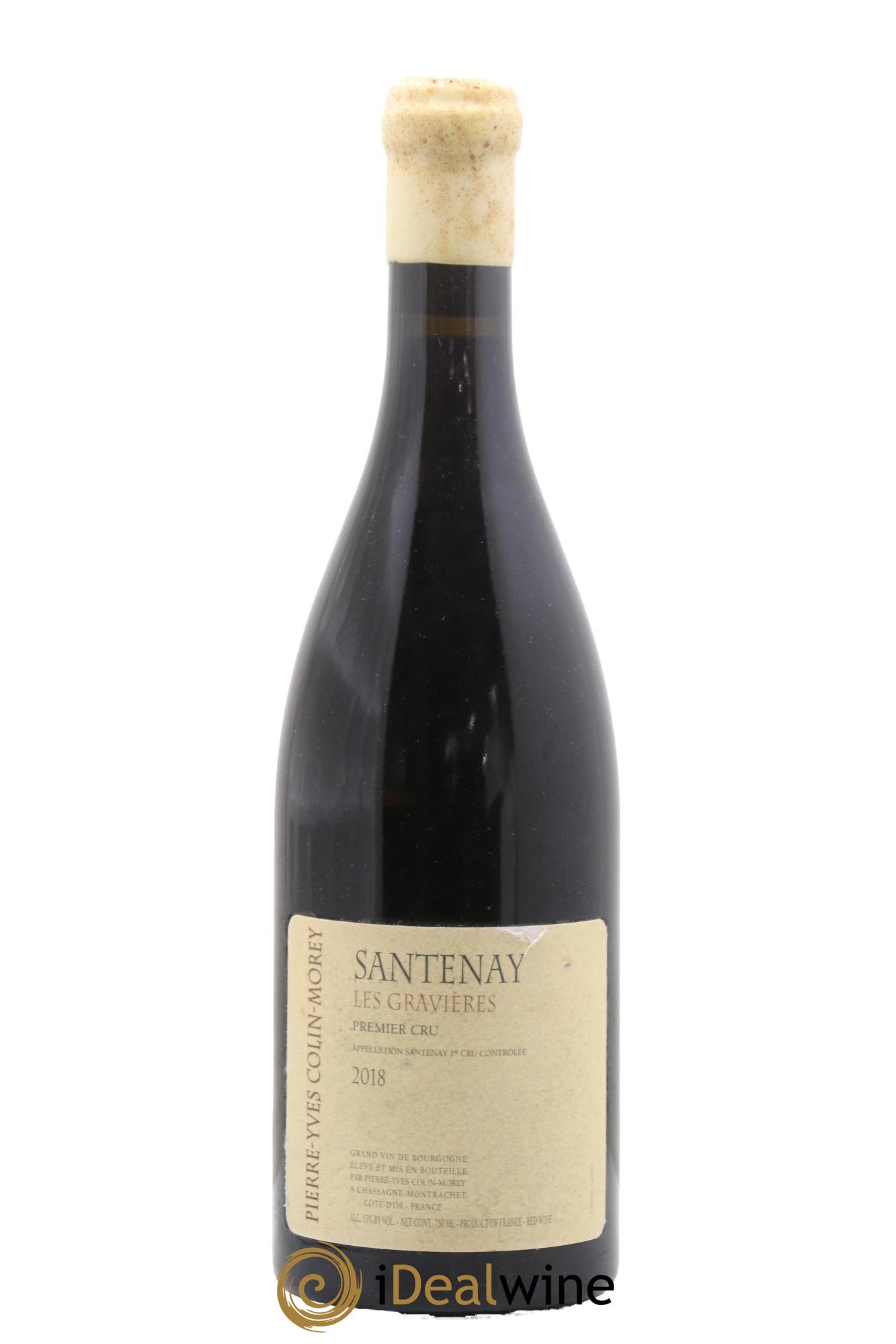 Santenay 1er Cru Les Gravières Pierre-Yves Colin Morey 2018 - Lot de 1 bouteille - 0