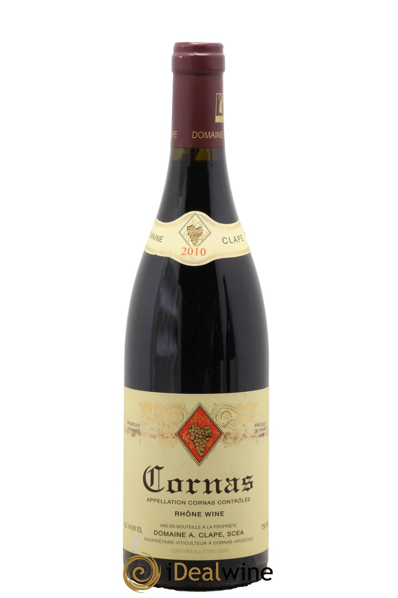Cornas Auguste Clape 2010 - Lot de 1 bouteille - 0