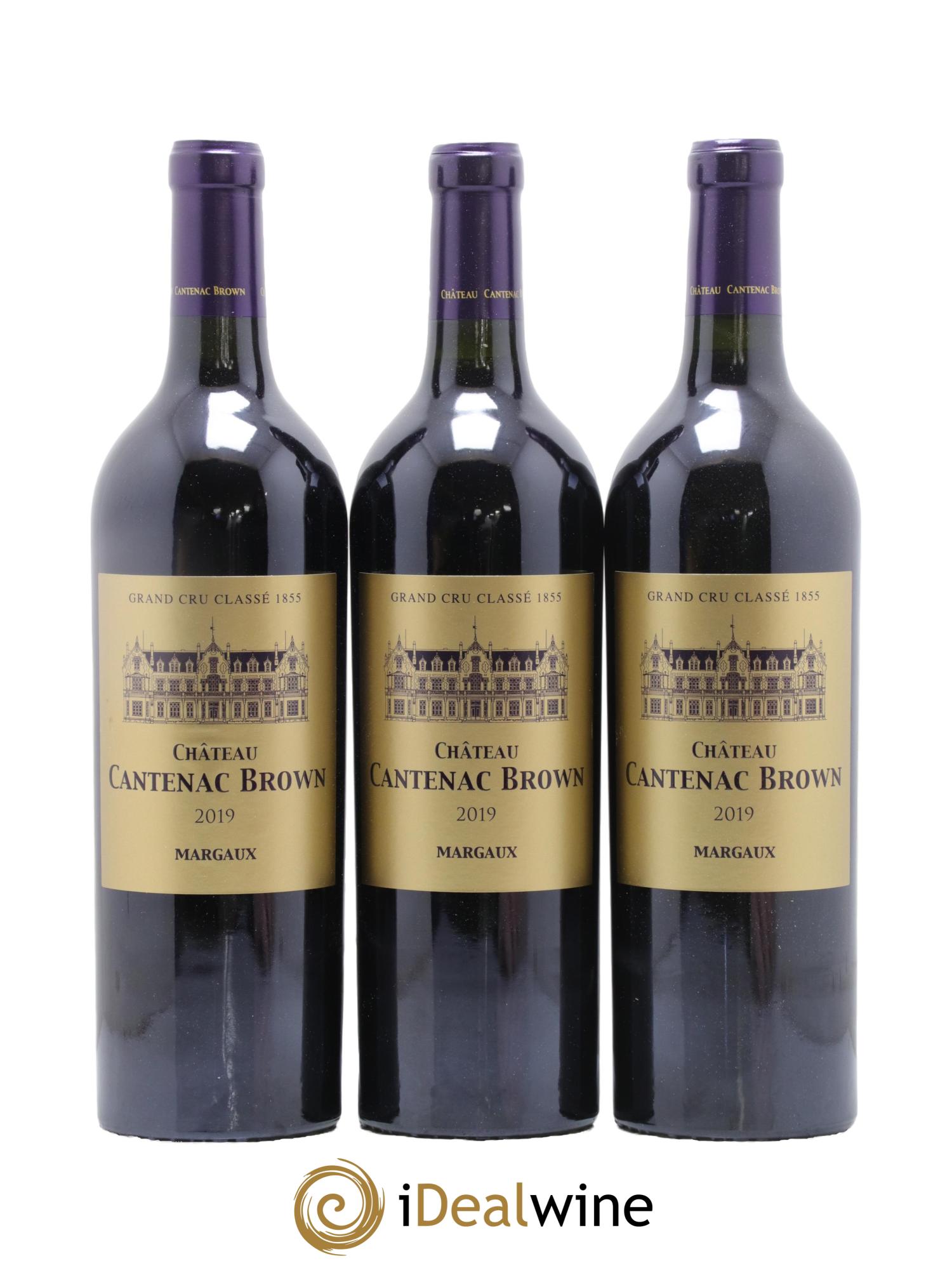 Château Cantenac Brown 3ème Grand Cru Classé 2019 - Lotto di 6 bottiglie - 1