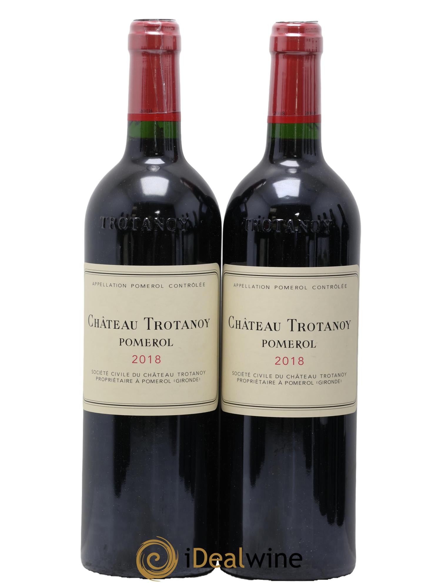 Château Trotanoy 2018 - Lot of 2 bottles - 0
