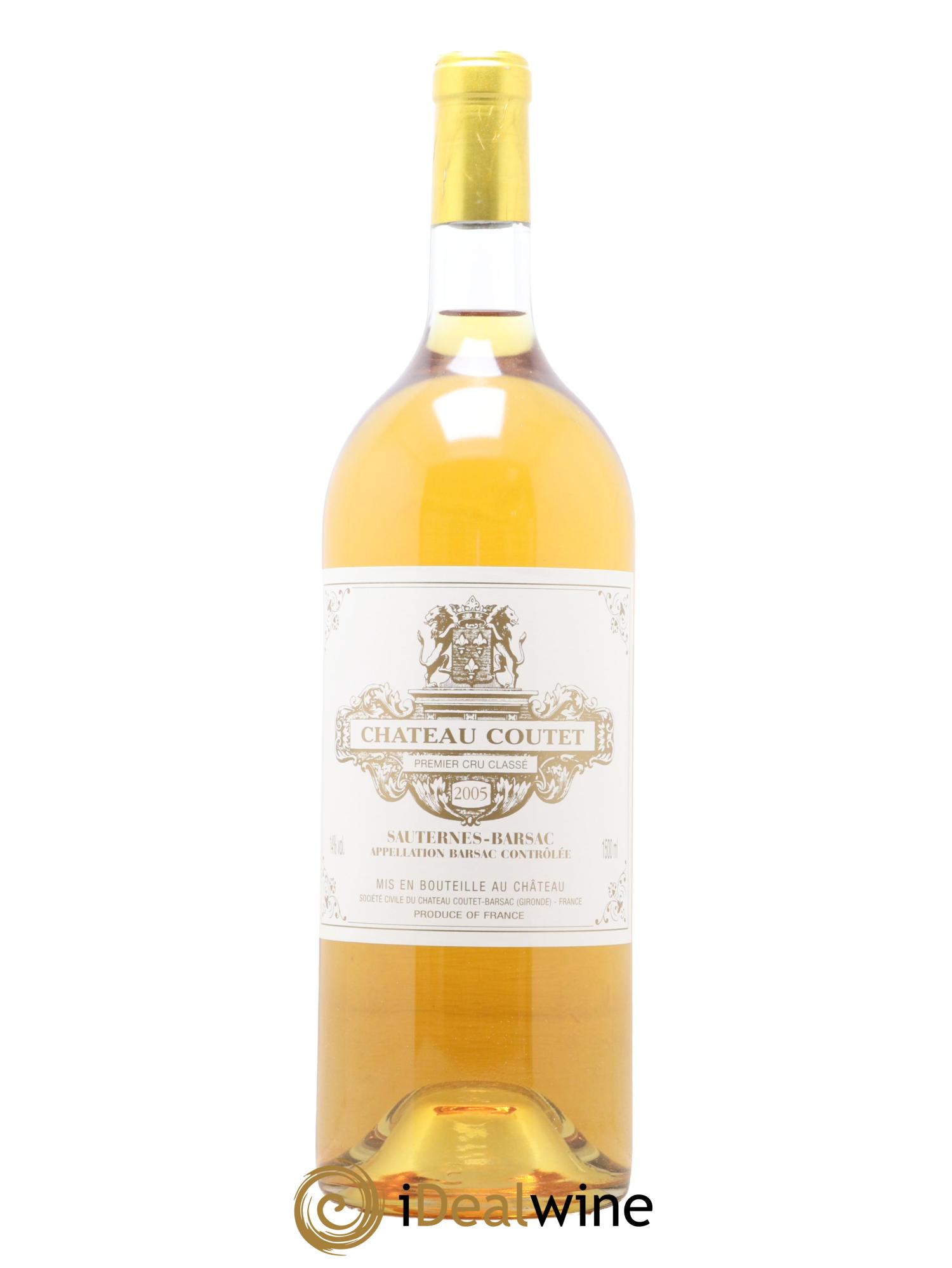 Château Coutet 1er Grand Cru Classé 2005 - Lotto di 1 magnum - 1