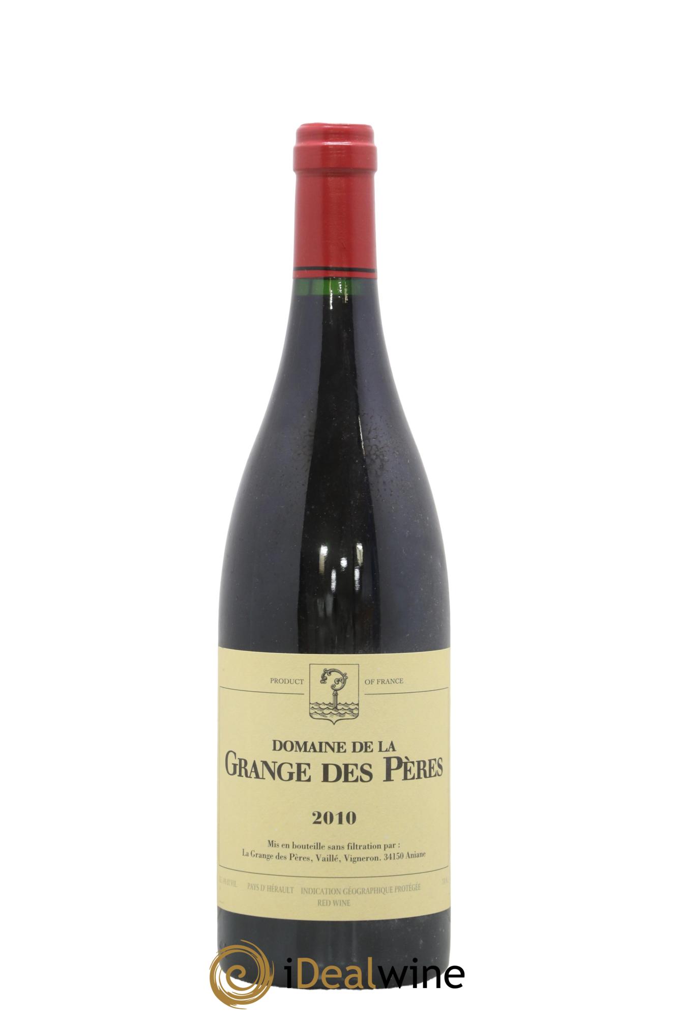 IGP Pays d'Hérault Grange des Pères Laurent Vaillé 2010 - Lot of 1 bottle - 0