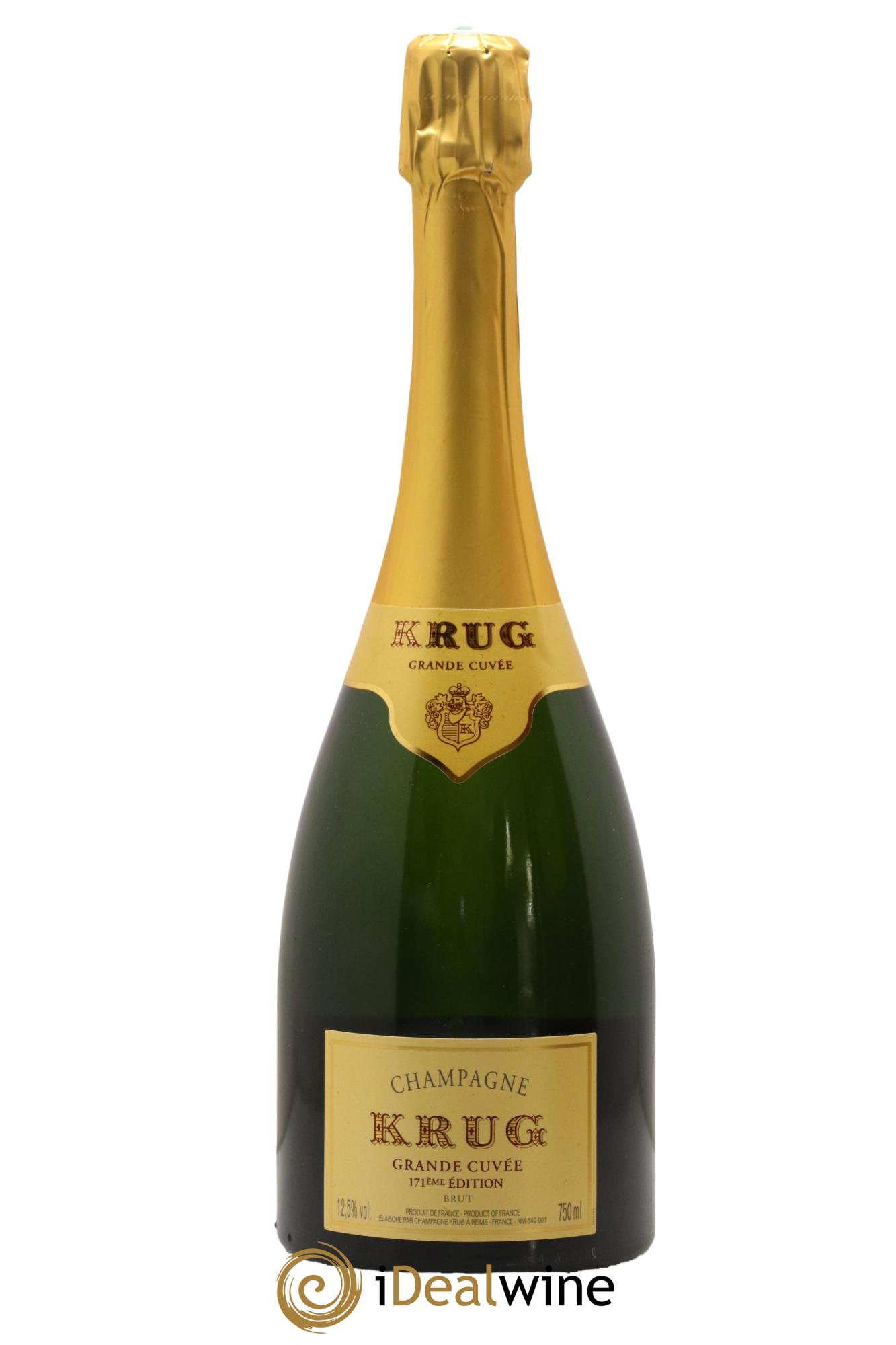 Grande Cuvée Brut - 171ème édition Krug - Lot of 1 bottle - 1