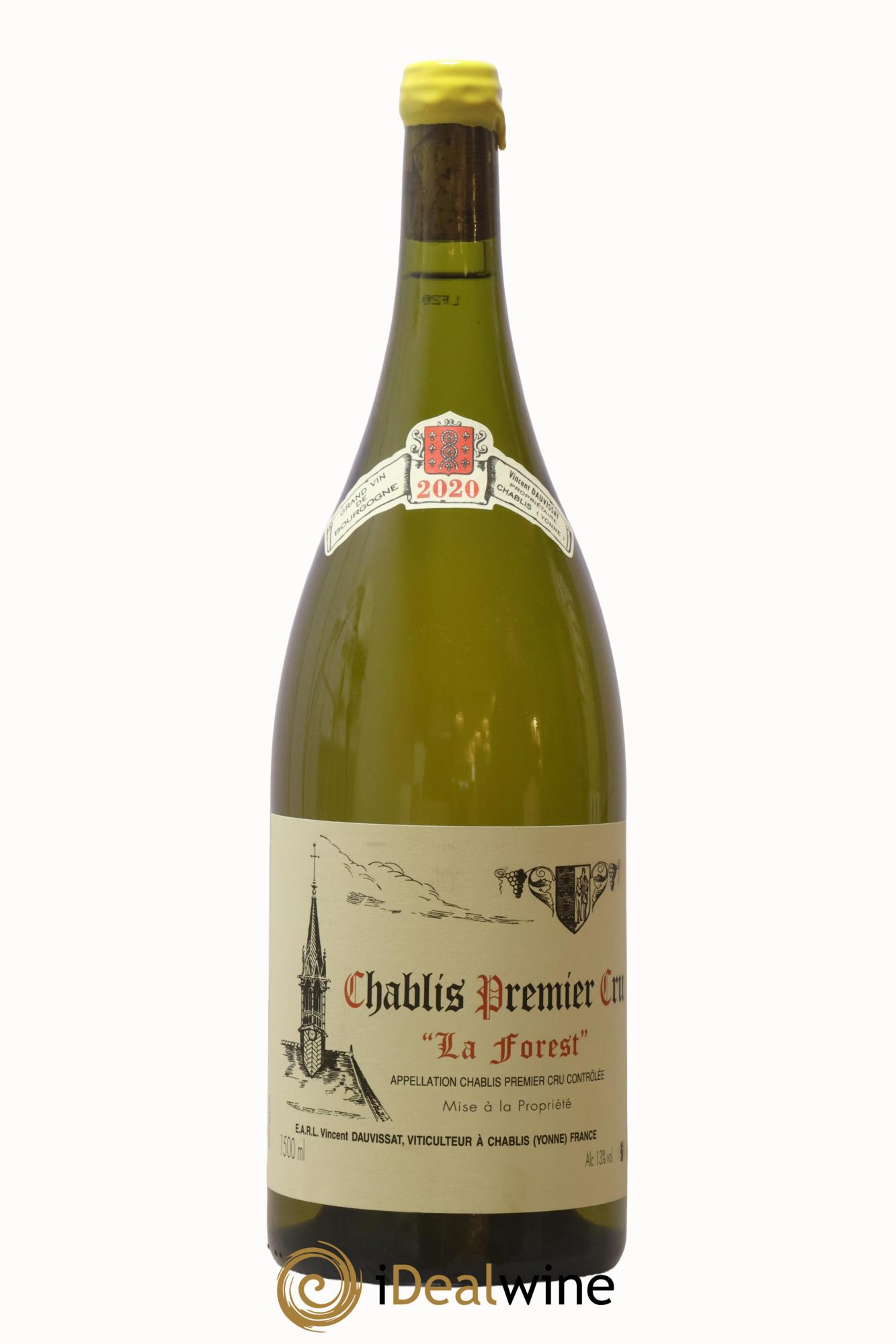 Chablis 1er Cru La Forest Vincent Dauvissat (Domaine)  2020 - Posten von 1 Magnum - 0