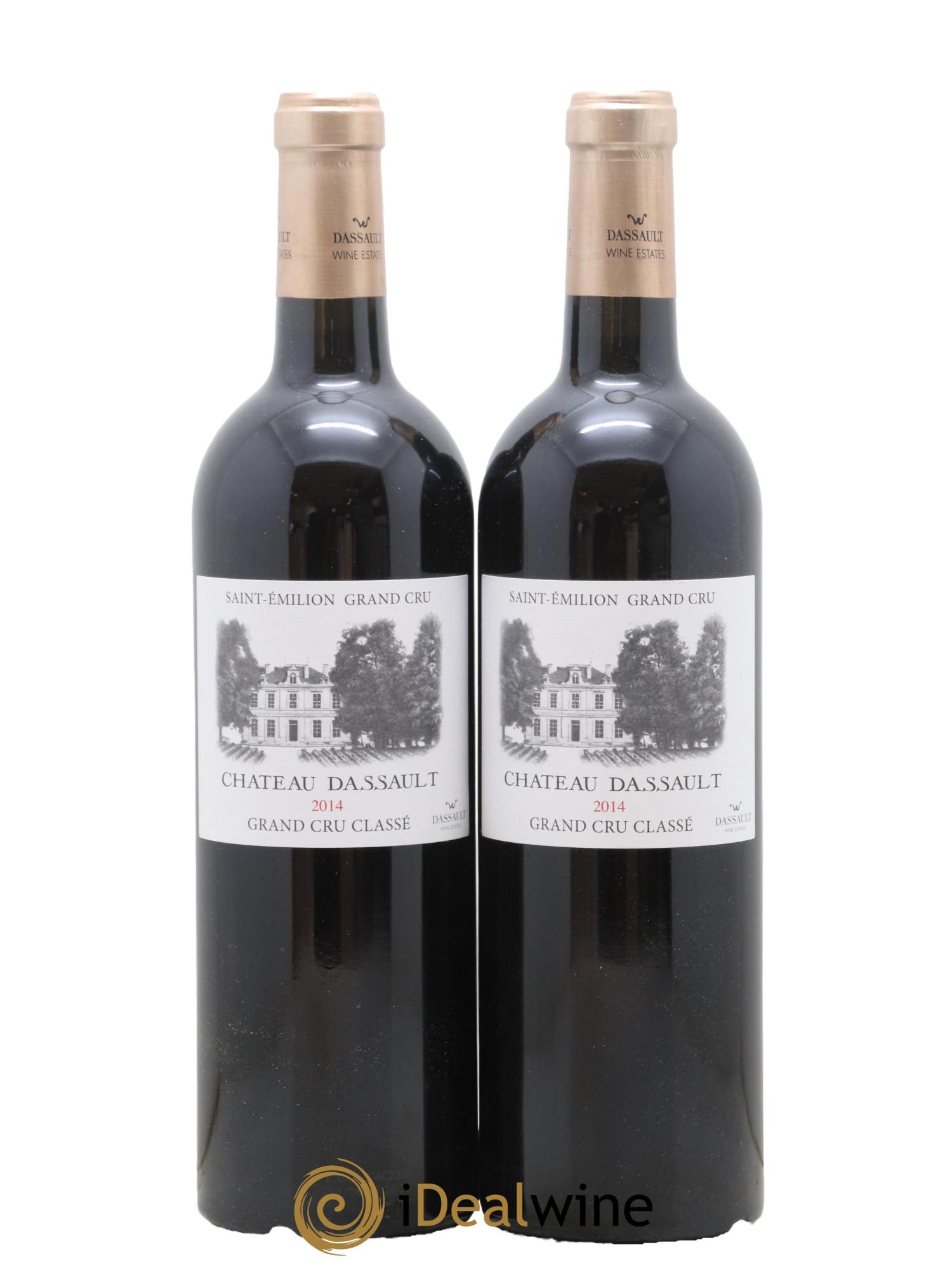 Château Dassault Grand Cru Classé 2014 - Lot de 2 bouteilles - 0