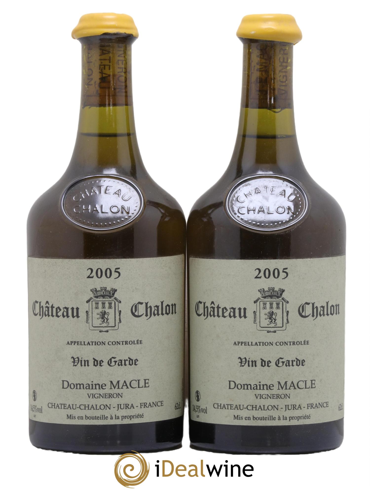Château-Chalon Jean Macle 2005 - Lot de 2 clavelins - 0