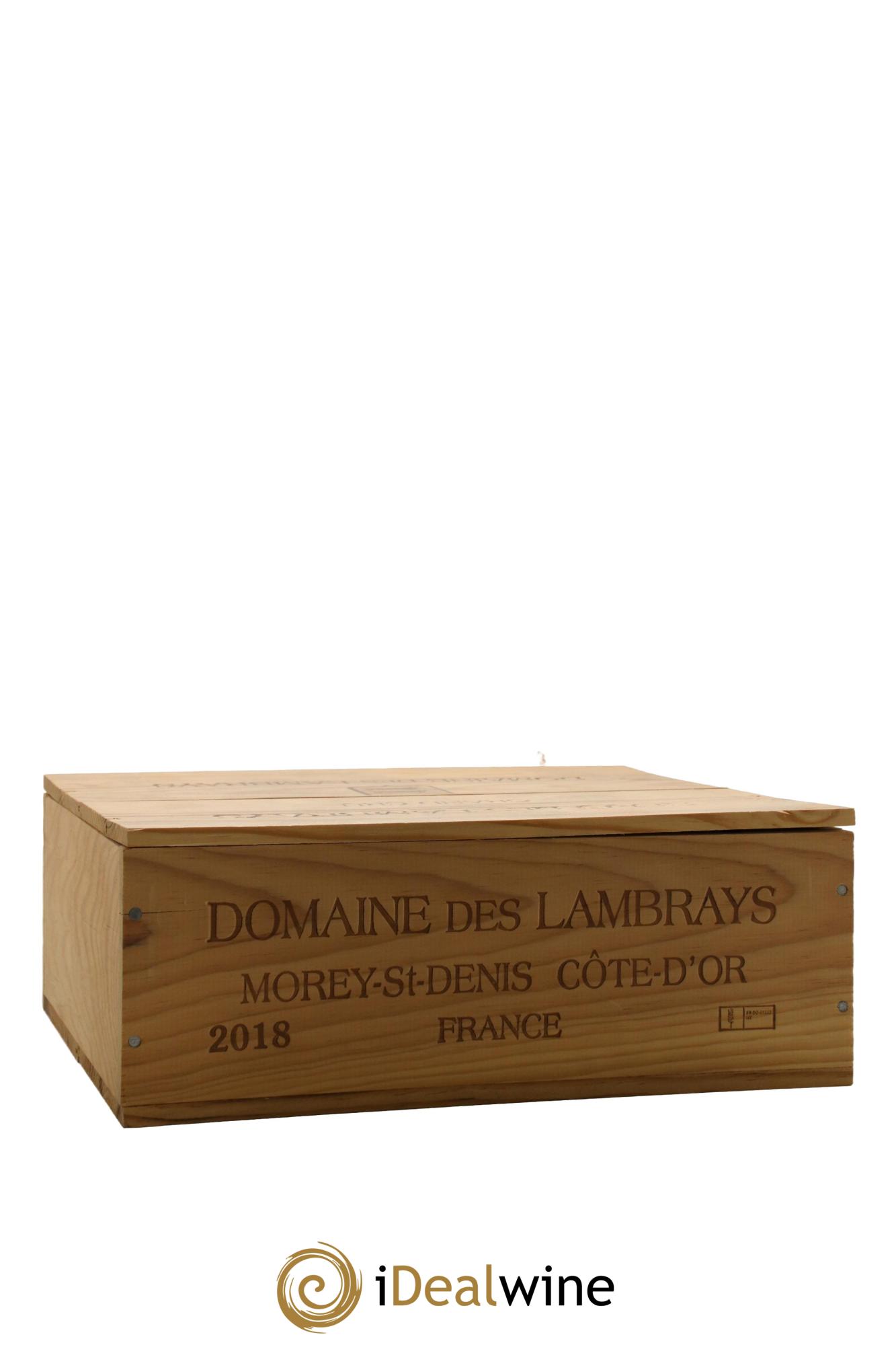 Clos des Lambrays Grand Cru Domaine des Lambrays  2018 - Lot de 3 bouteilles - 1