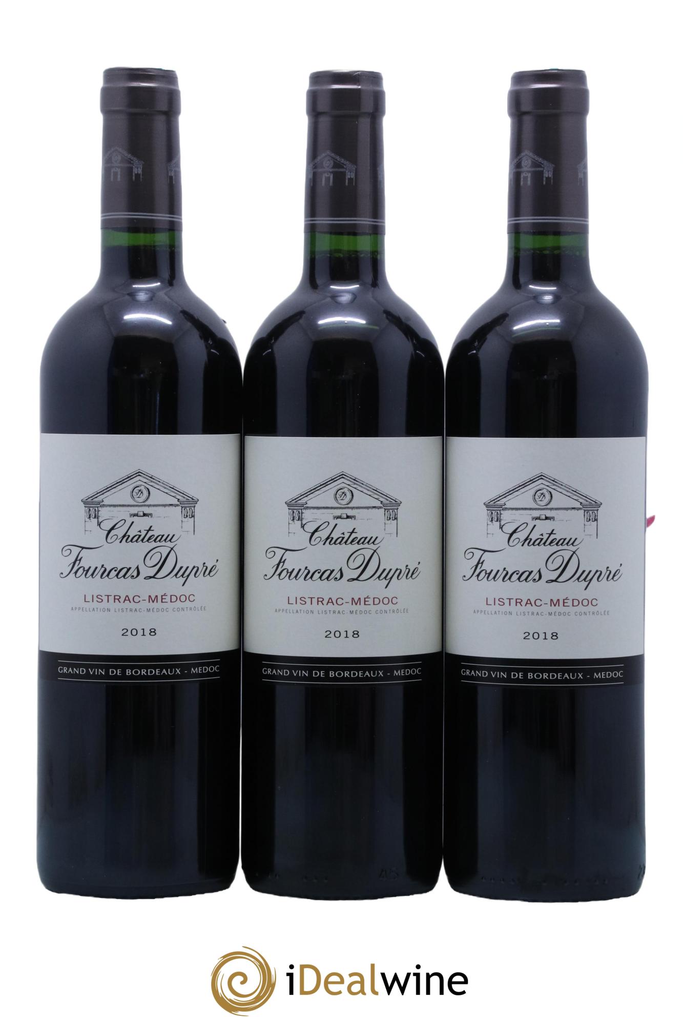 Château Fourcas Dupré 2018 - Lot de 6 bouteilles - 1