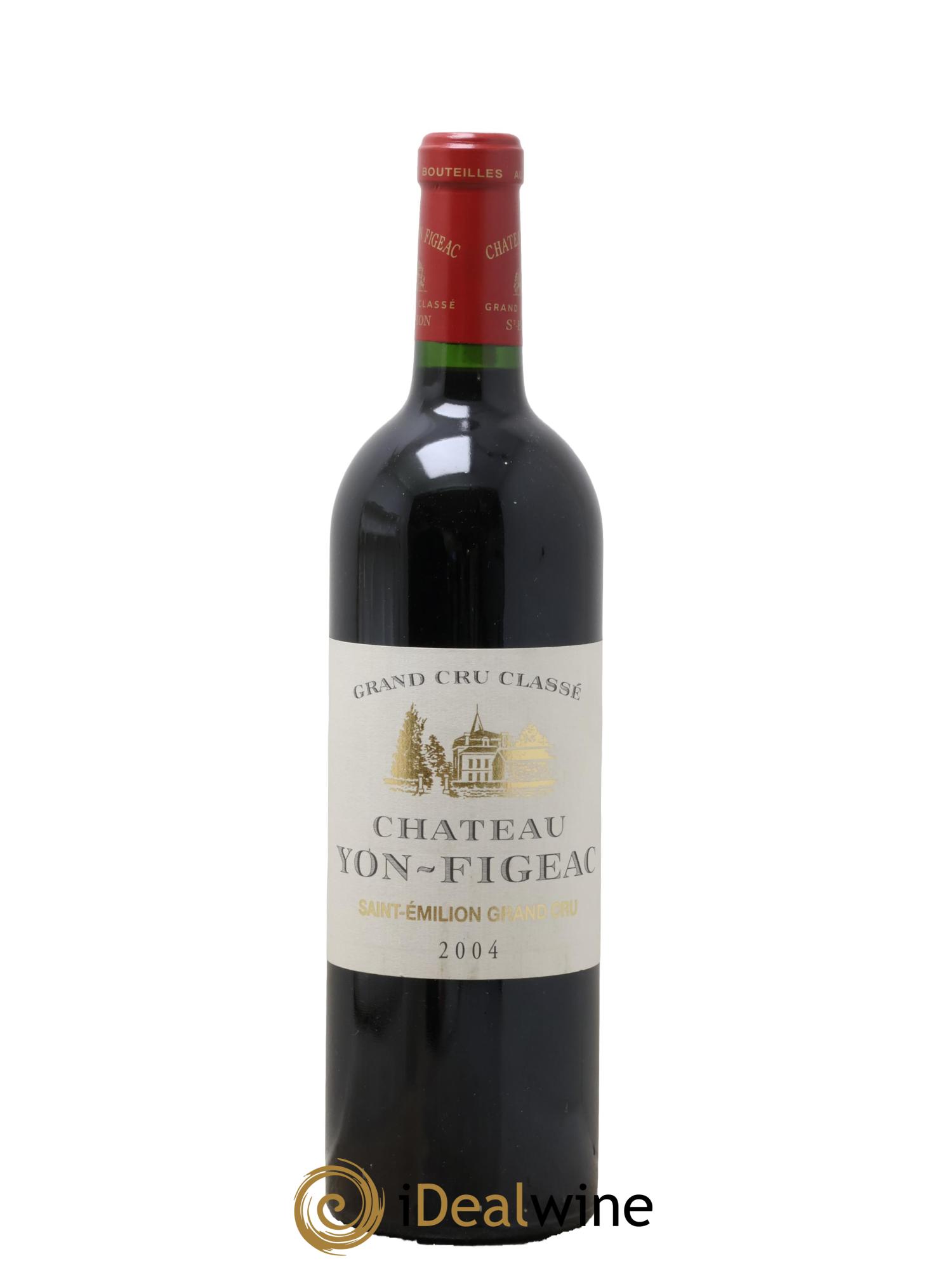 Château Yon Figeac Grand Cru Classé 2004 - Lotto di 1 bottiglia - 0