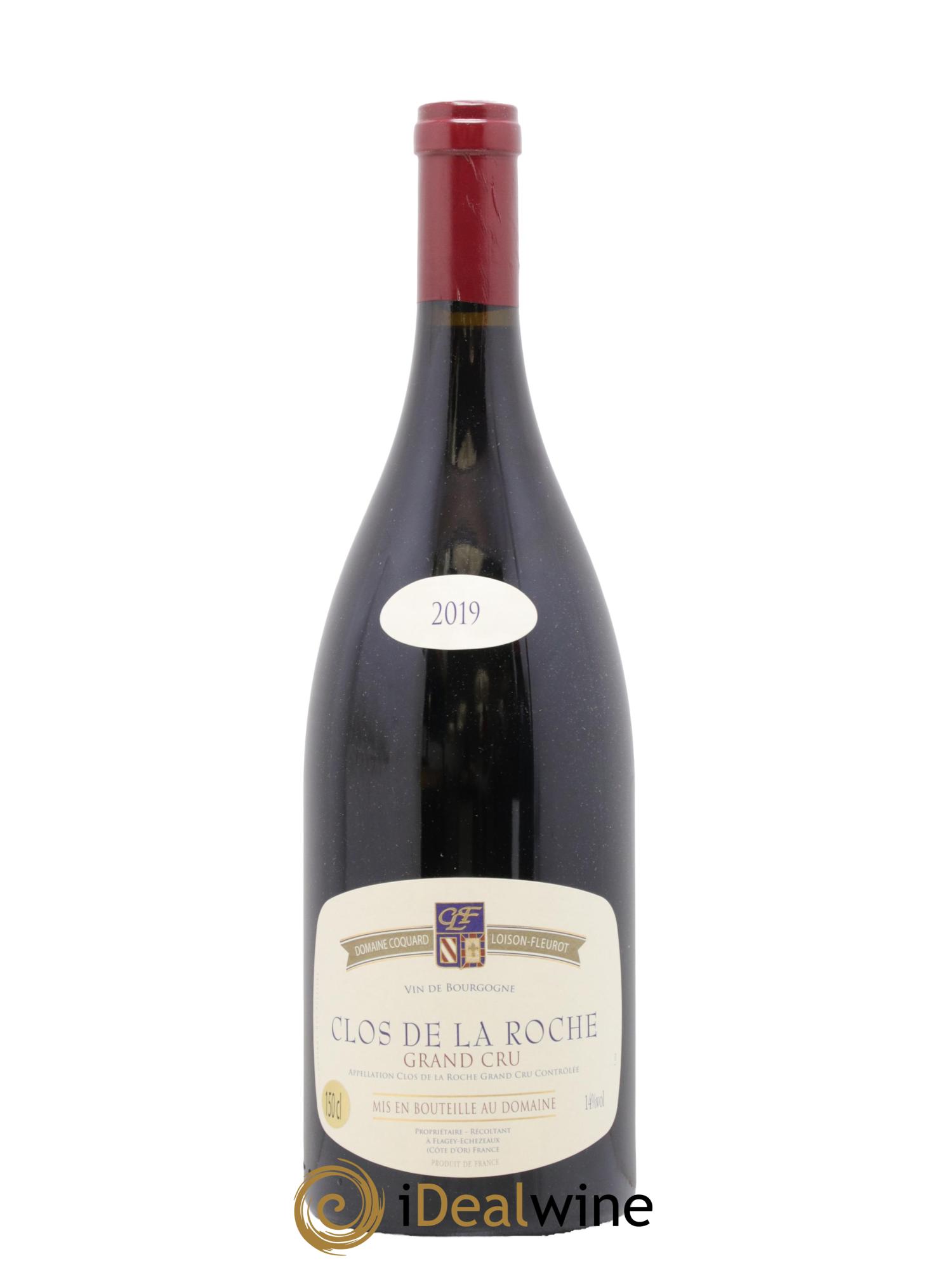 Clos de la Roche Grand Cru Coquard Loison-Fleurot 2019 - Lot of 1 magnum - 0