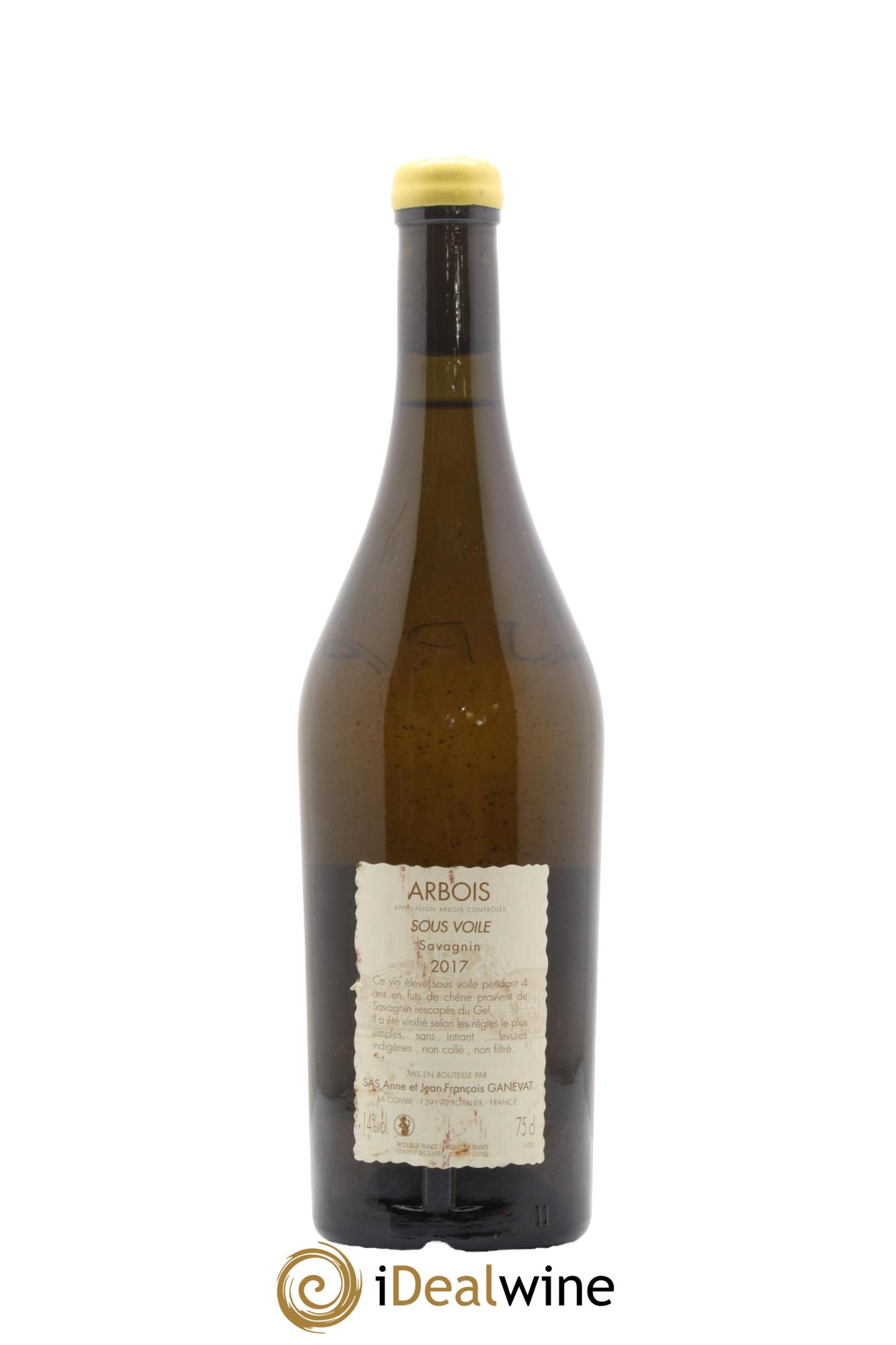 Arbois Savagnin Sous Voile Anne et Jean François Ganevat 2017 - Lot de 1 bouteille - 1