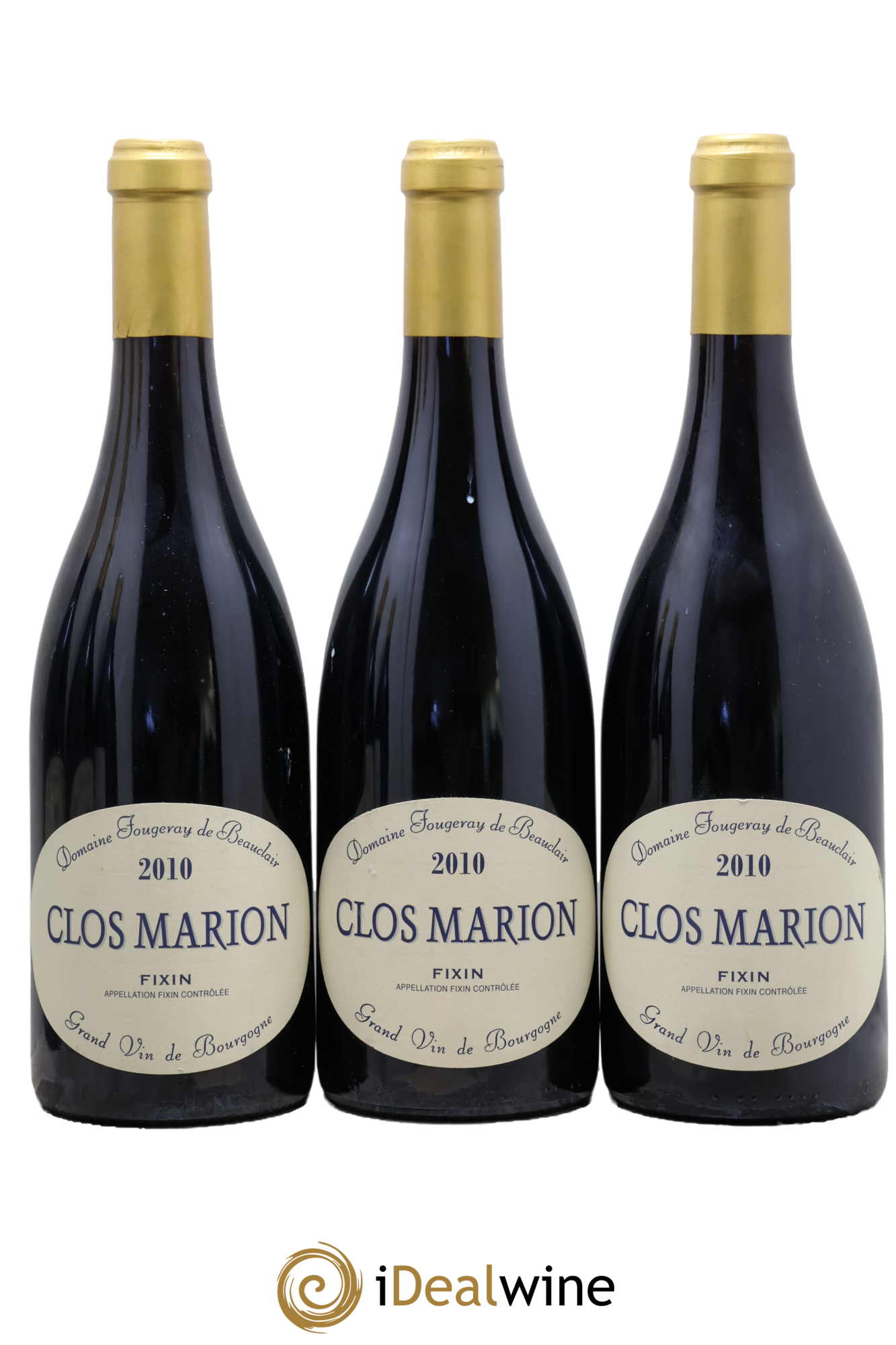 Fixin Clos Marion Fougeray de Beauclair (Domaine) 2010 - Posten von 3 Flaschen - 0
