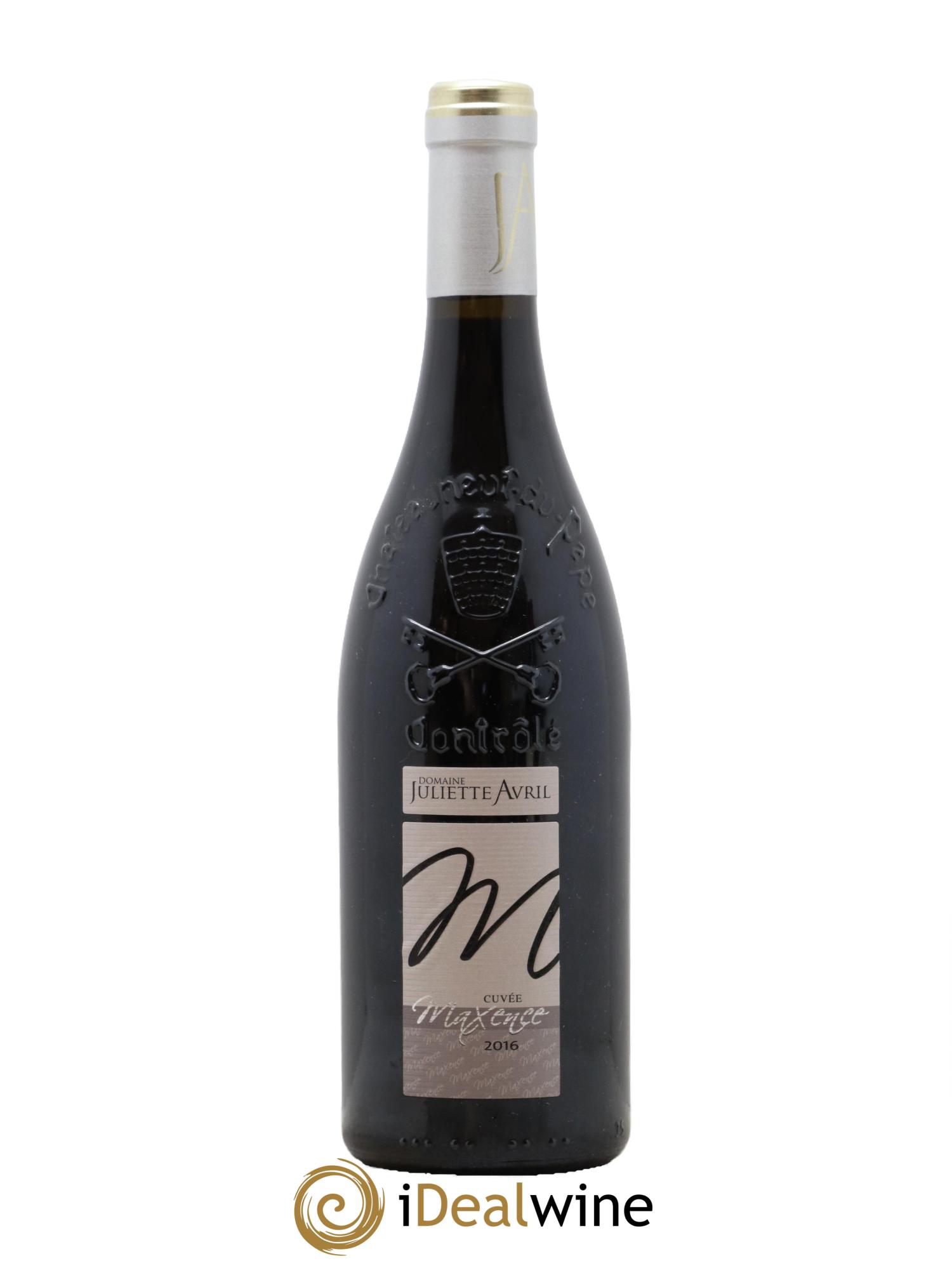Châteauneuf-du-Pape Maxence Juliette Avril 2016 - Lot de 1 bouteille - 0