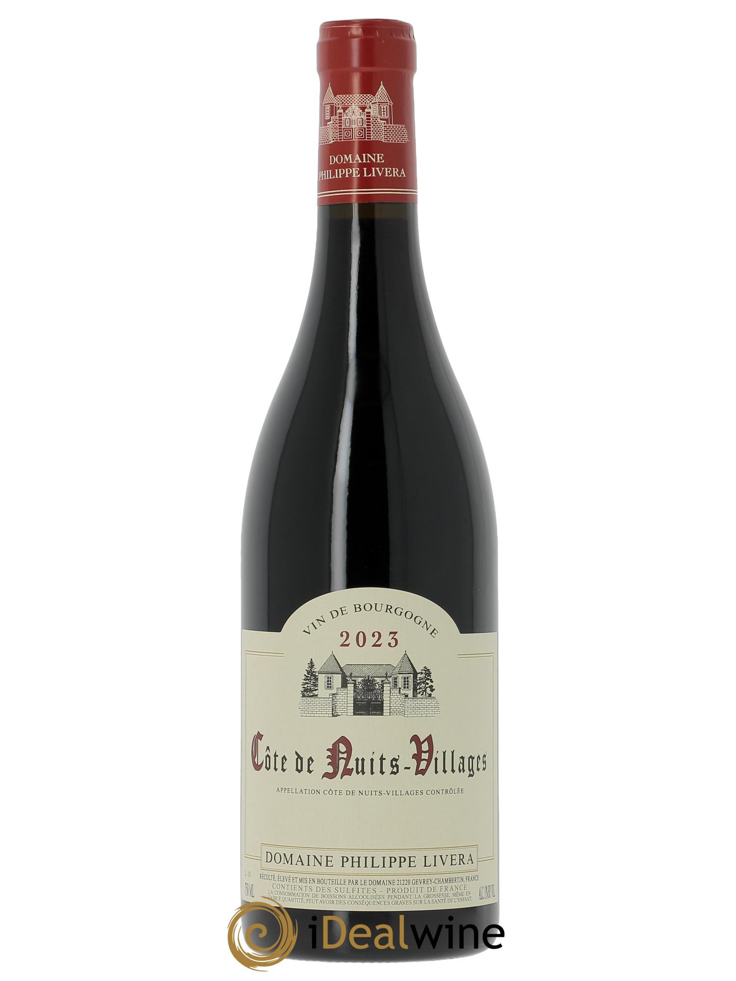 Côte de Nuits-Villages Tilleuls (Domaine des) - Philippe Livera 2023 - Lotto di 1 bottiglia - 0