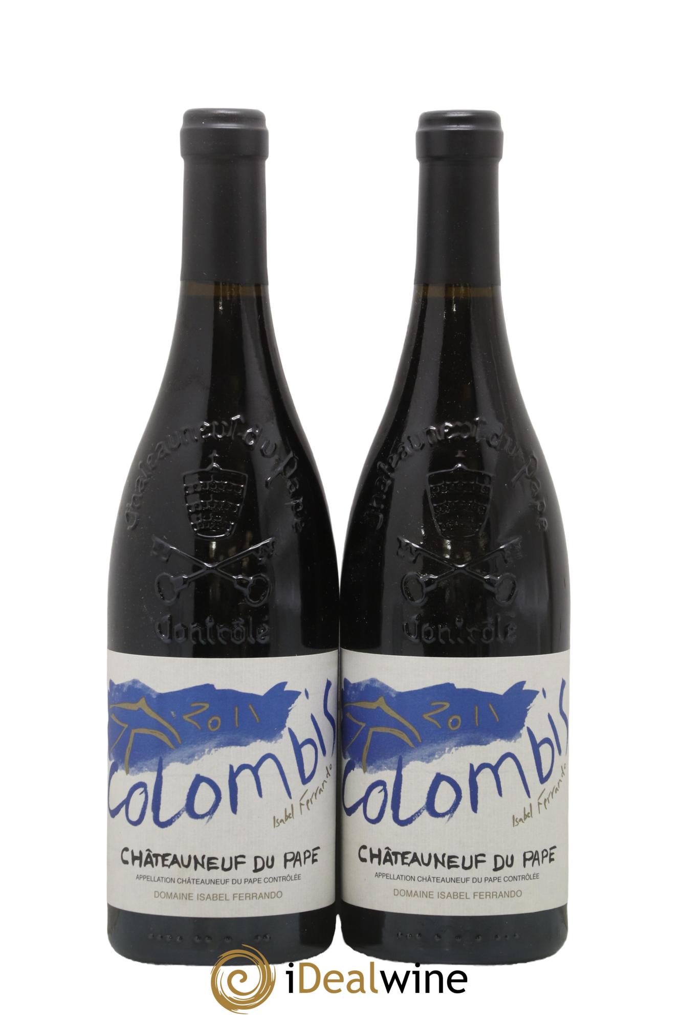 Châteauneuf-du-Pape Colombis Domaine Saint-Préfert 2011 - Posten von 2 Flaschen - 0