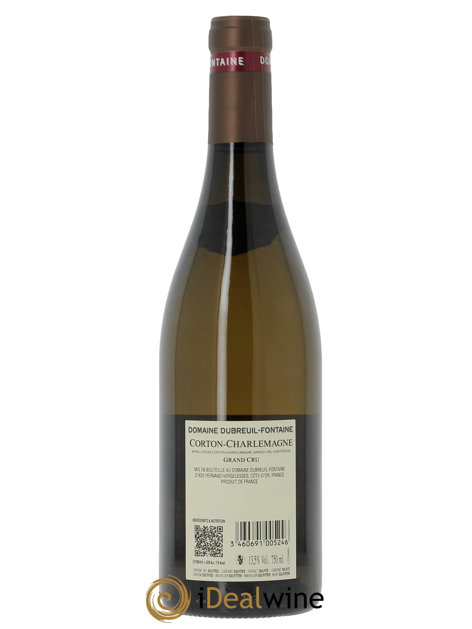 Corton-Charlemagne Grand Cru Domaine Dubreuil Fontaine 2024 - Lot of 1 bottle - 1