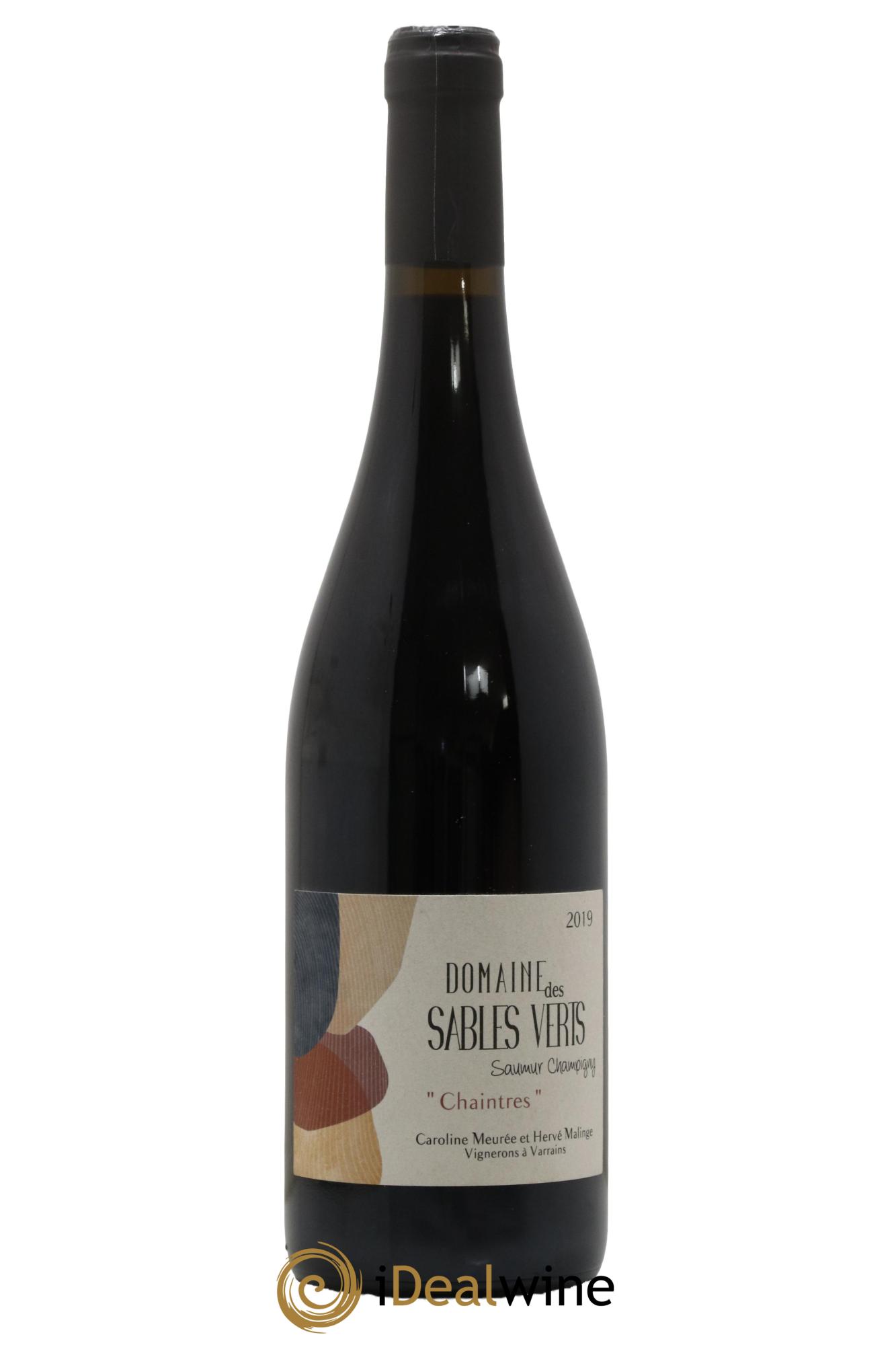 Saumur-Champigny Chaintres Domaine Des Sables Verts 2019 - Lot de 1 bouteille - 0