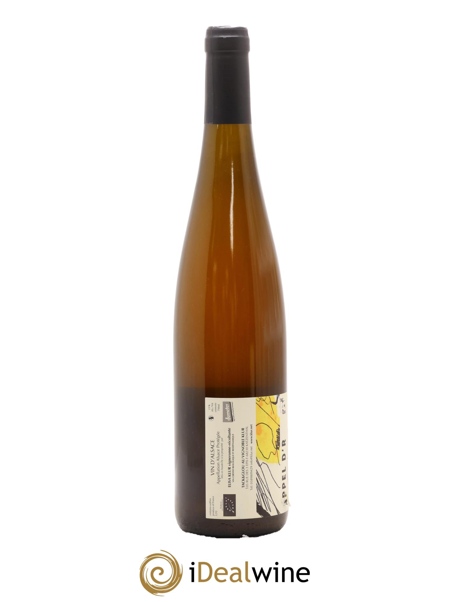 Alsace Riesling Appel d'R Tack&Glou 2023 - Posten von 1 Flasche - 1