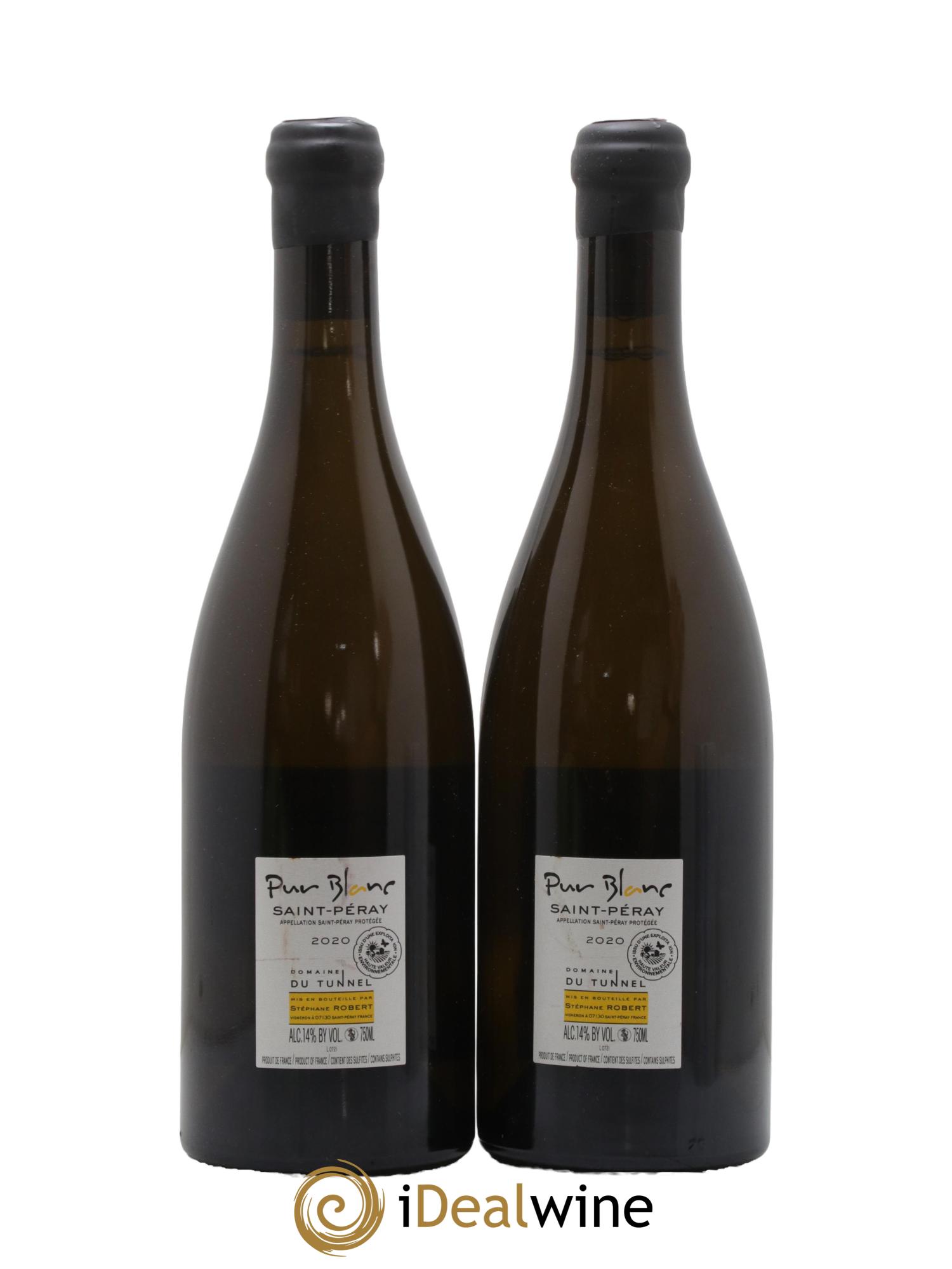 Saint-Péray Pur Blanc Tunnel (Domaine du) 2020 - Posten von 2 Flaschen - 1