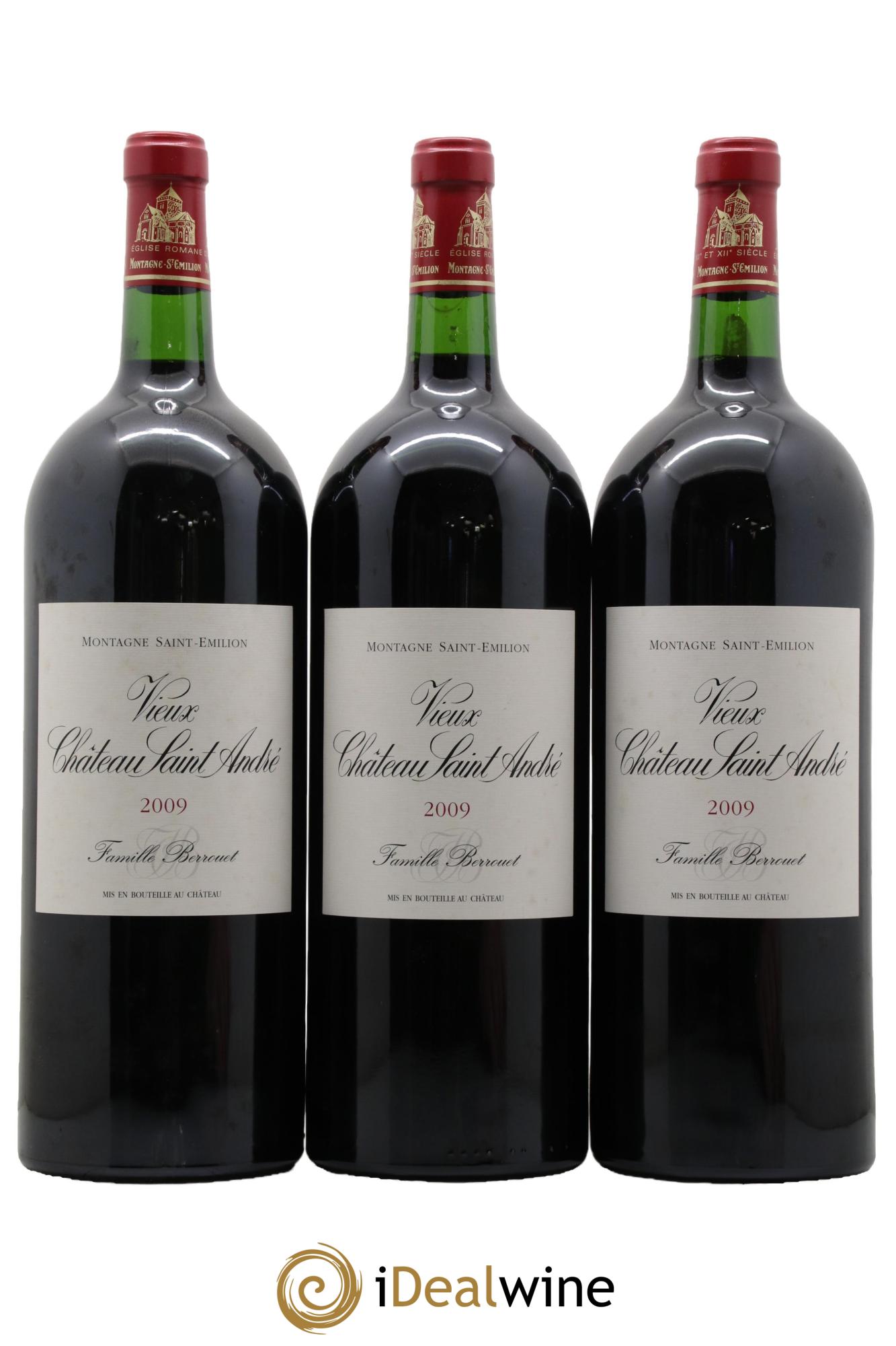 Vieux Château Saint-André 2009 - Lot de 3 magnums - 0