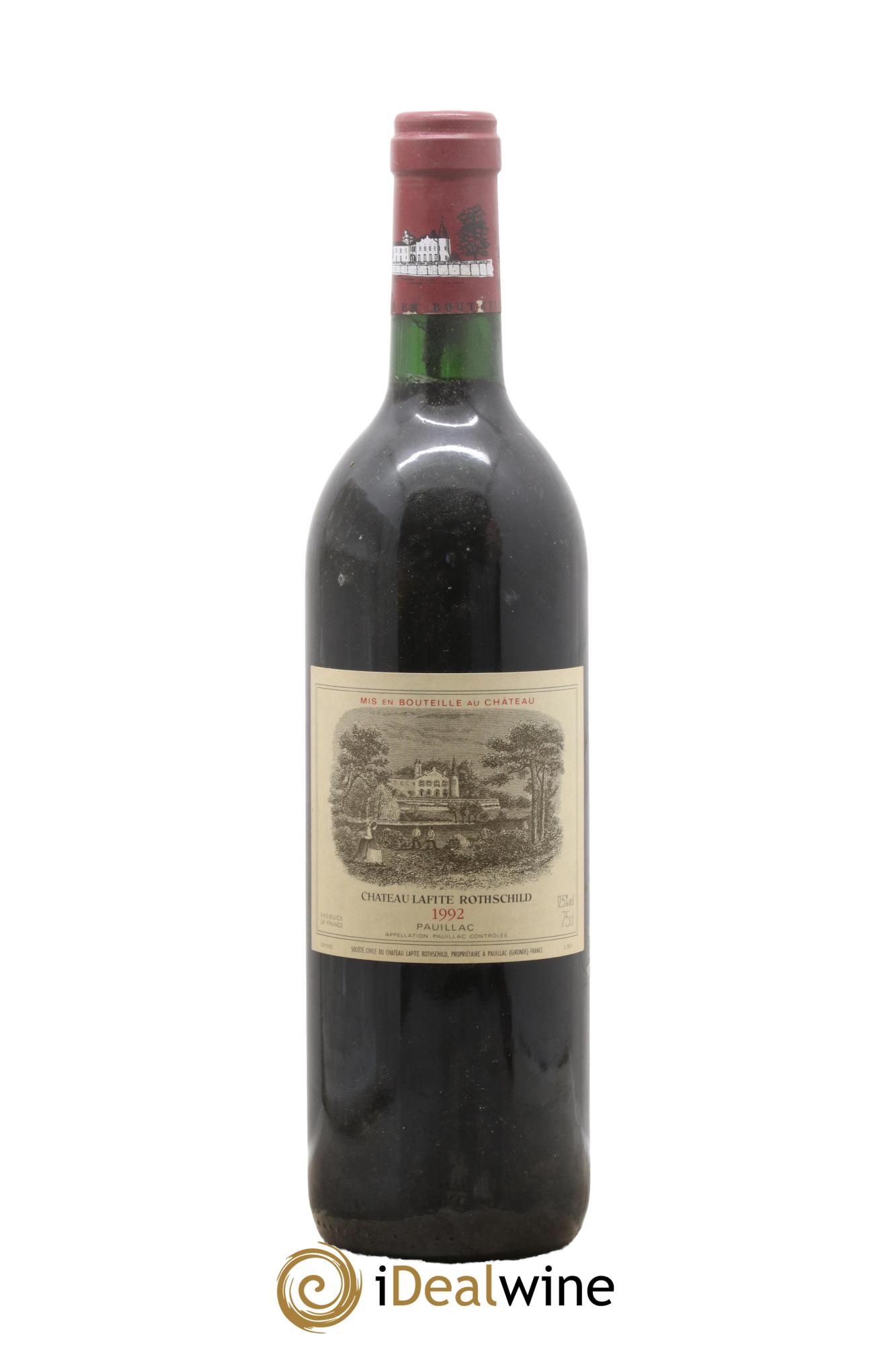 Château Lafite Rothschild 1er Grand Cru Classé 1992 - Posten von 1 Flasche - 0