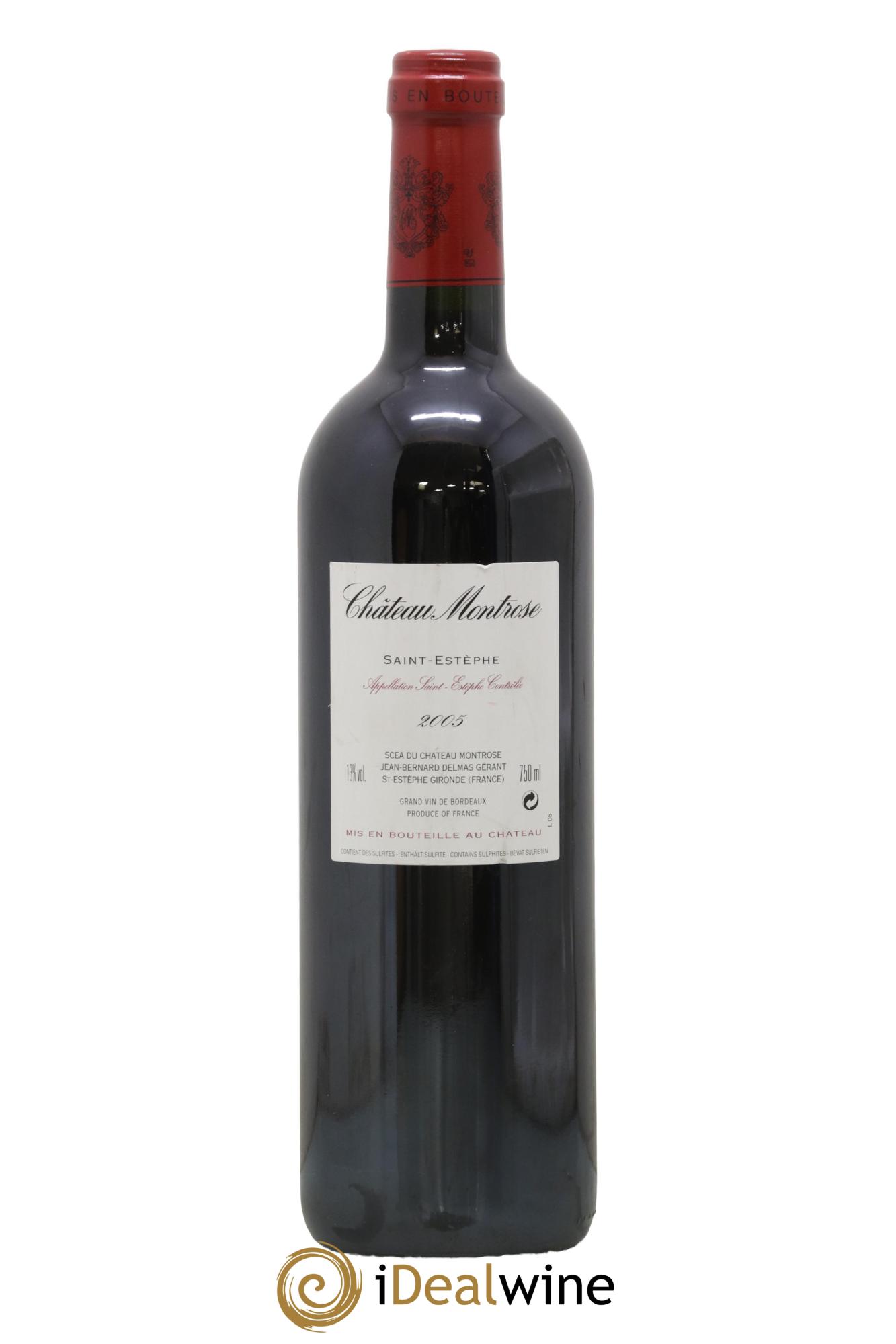Château Montrose 2ème Grand Cru Classé 2005 - Lotto di 1 bottiglia - 1