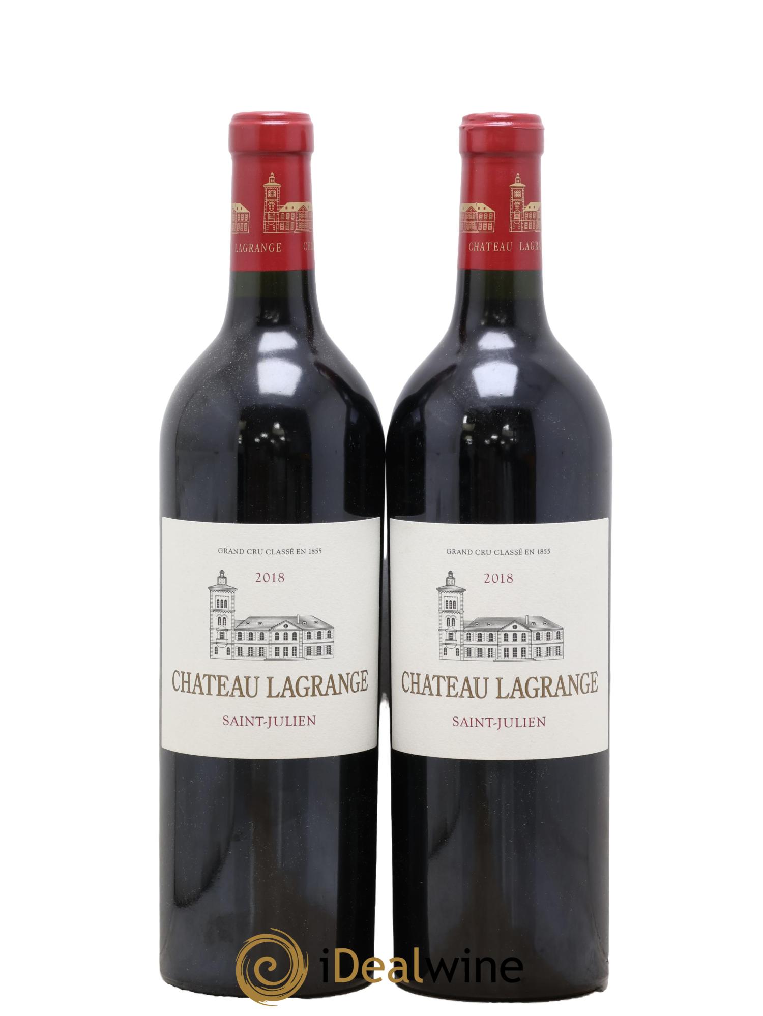 Château Lagrange 3ème Grand Cru Classé 2018 - Lotto di 2 bottiglie - 0