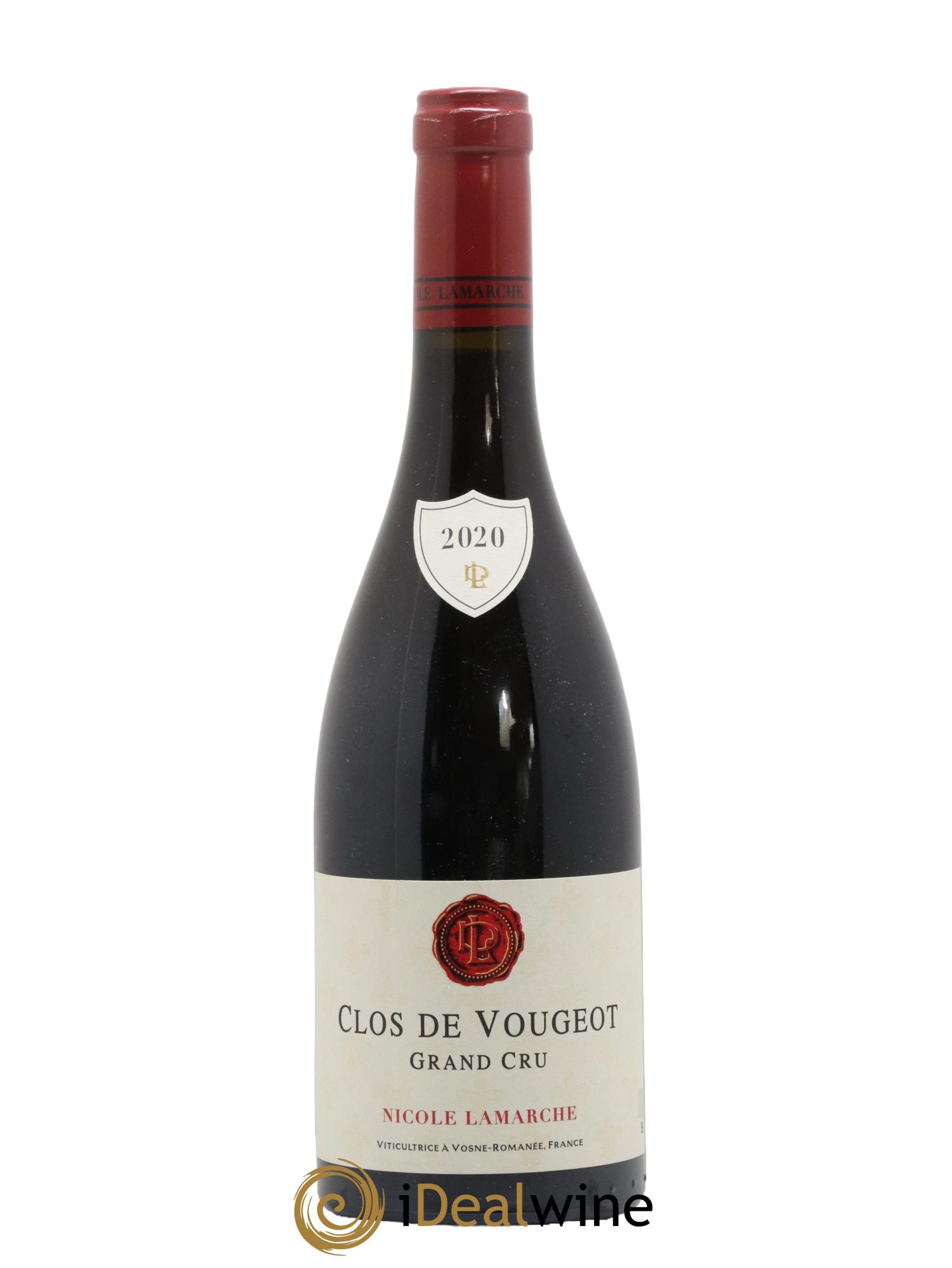 Clos de Vougeot Grand Cru Lamarche (Domaine) 2020 - Lot de 1 bouteille - 0