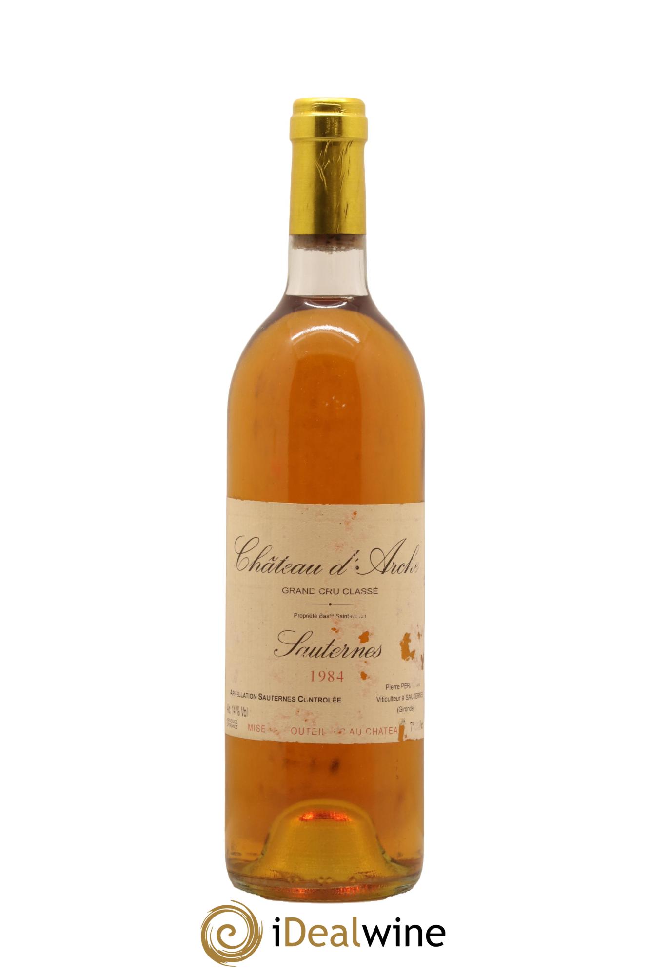 Château d' Arche 2ème Grand Cru Classé 1984 - Lot de 1 bouteille - 0
