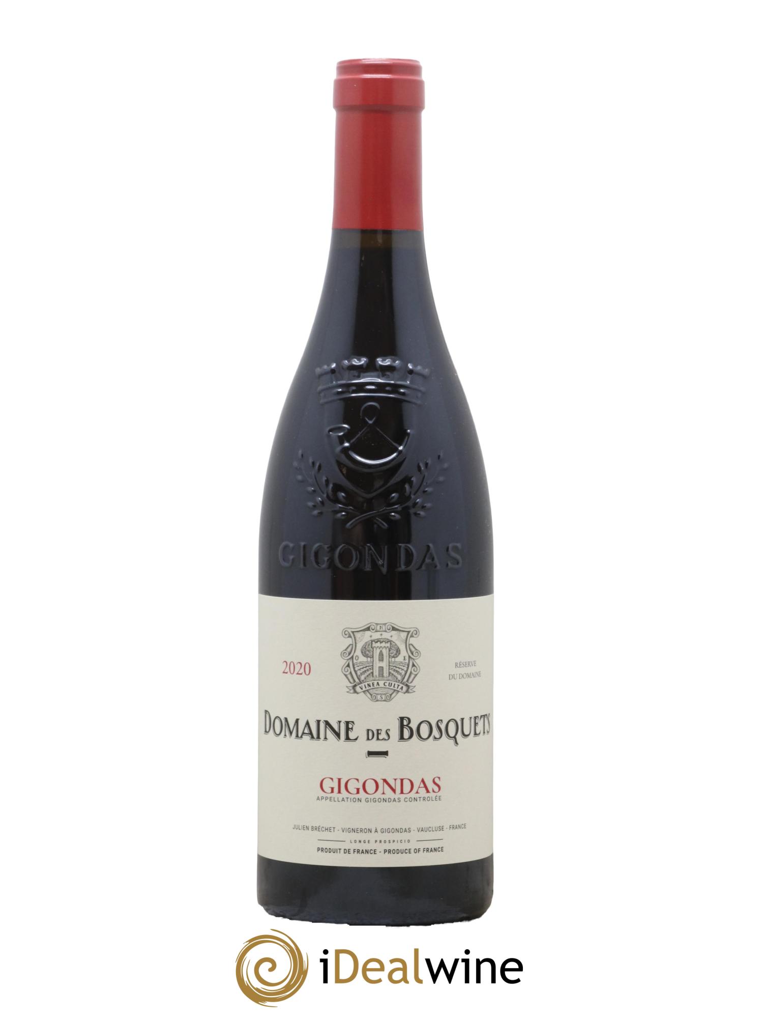 Gigondas Reserve Domaine Des Bosquets 2020 - Lot de 1 bouteille - 0