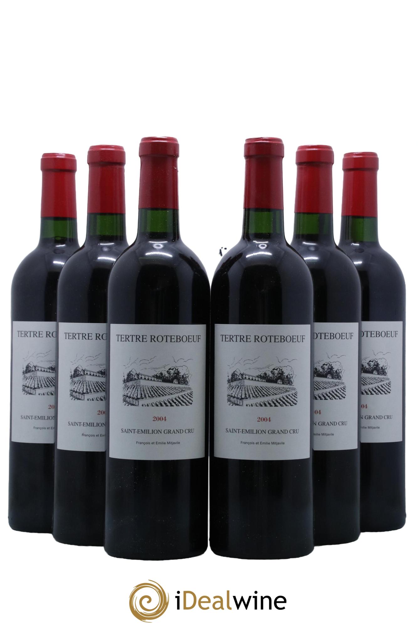 Château Tertre Roteboeuf 2004 - Posten von 6 Flaschen - 0