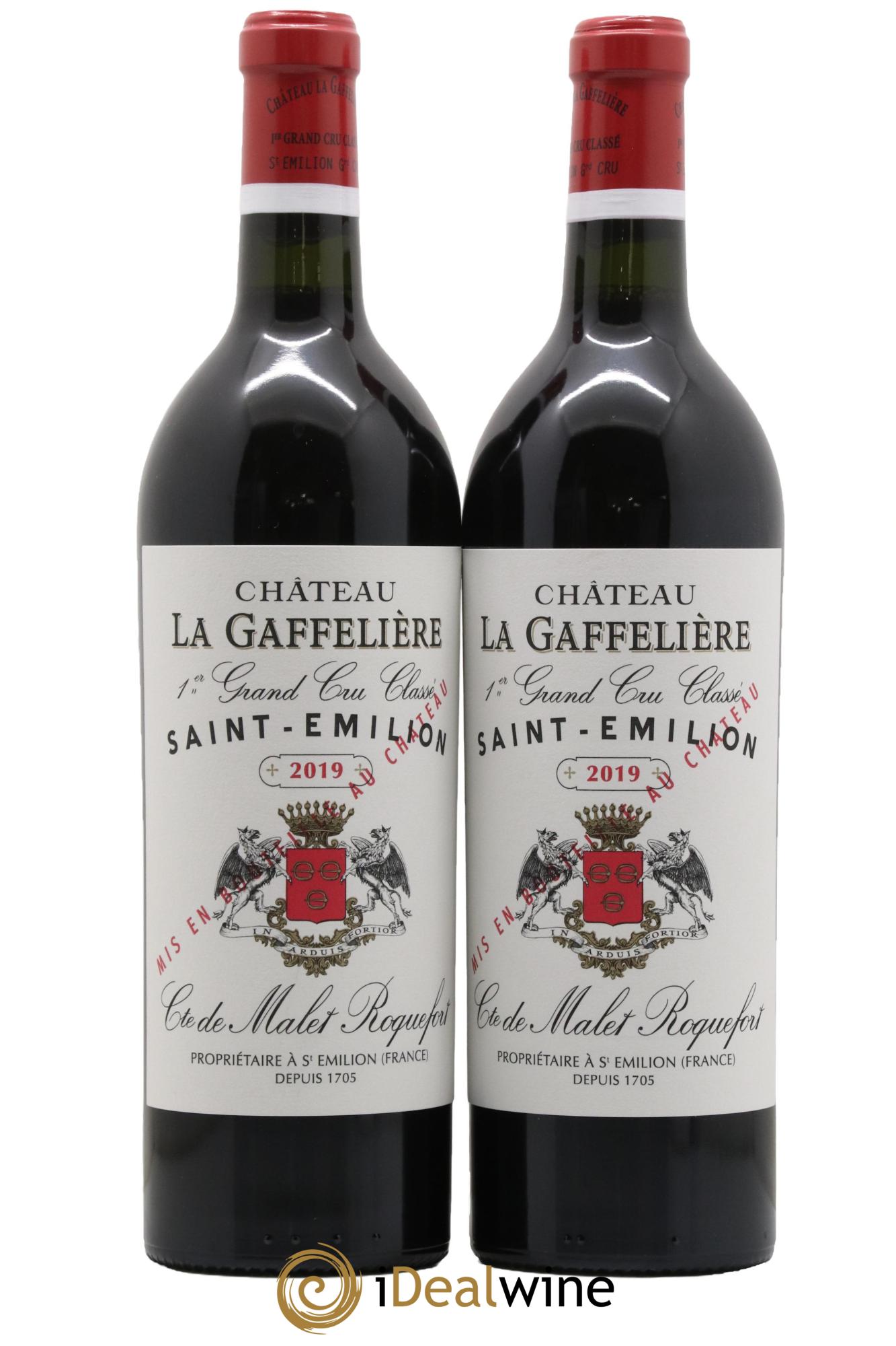 Château la Gaffelière 1er Grand Cru Classé B 2019 - Lot de 2 bouteilles - 0