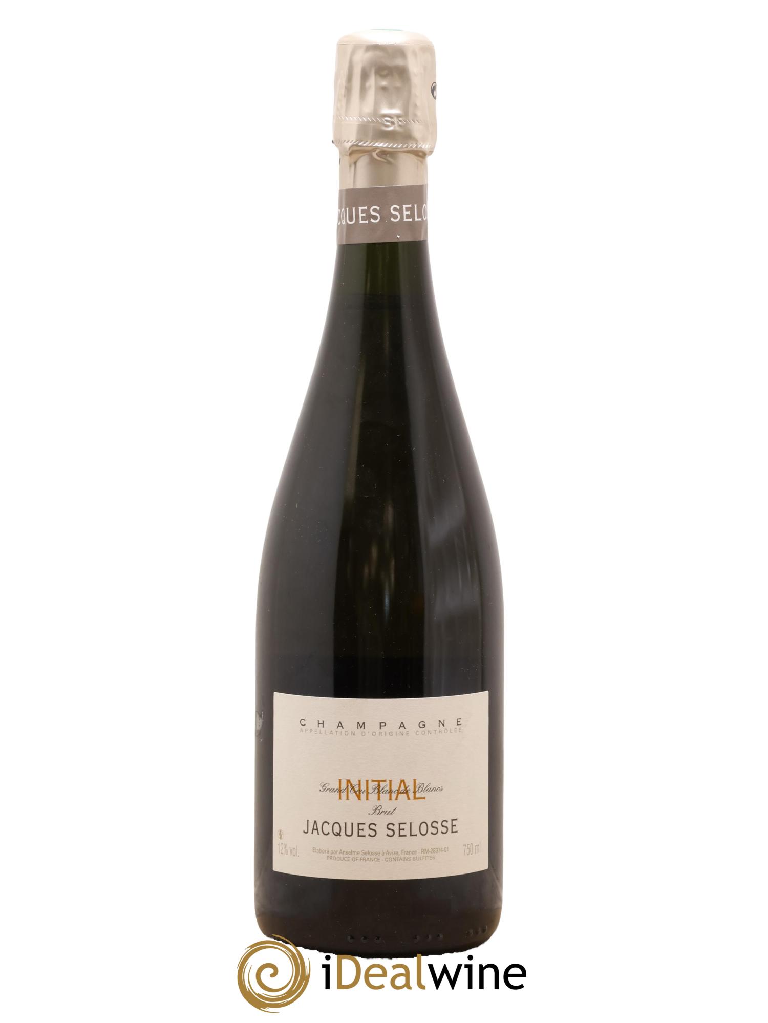 Initial Brut Jacques Selosse - Lot de 1 bouteille - 0