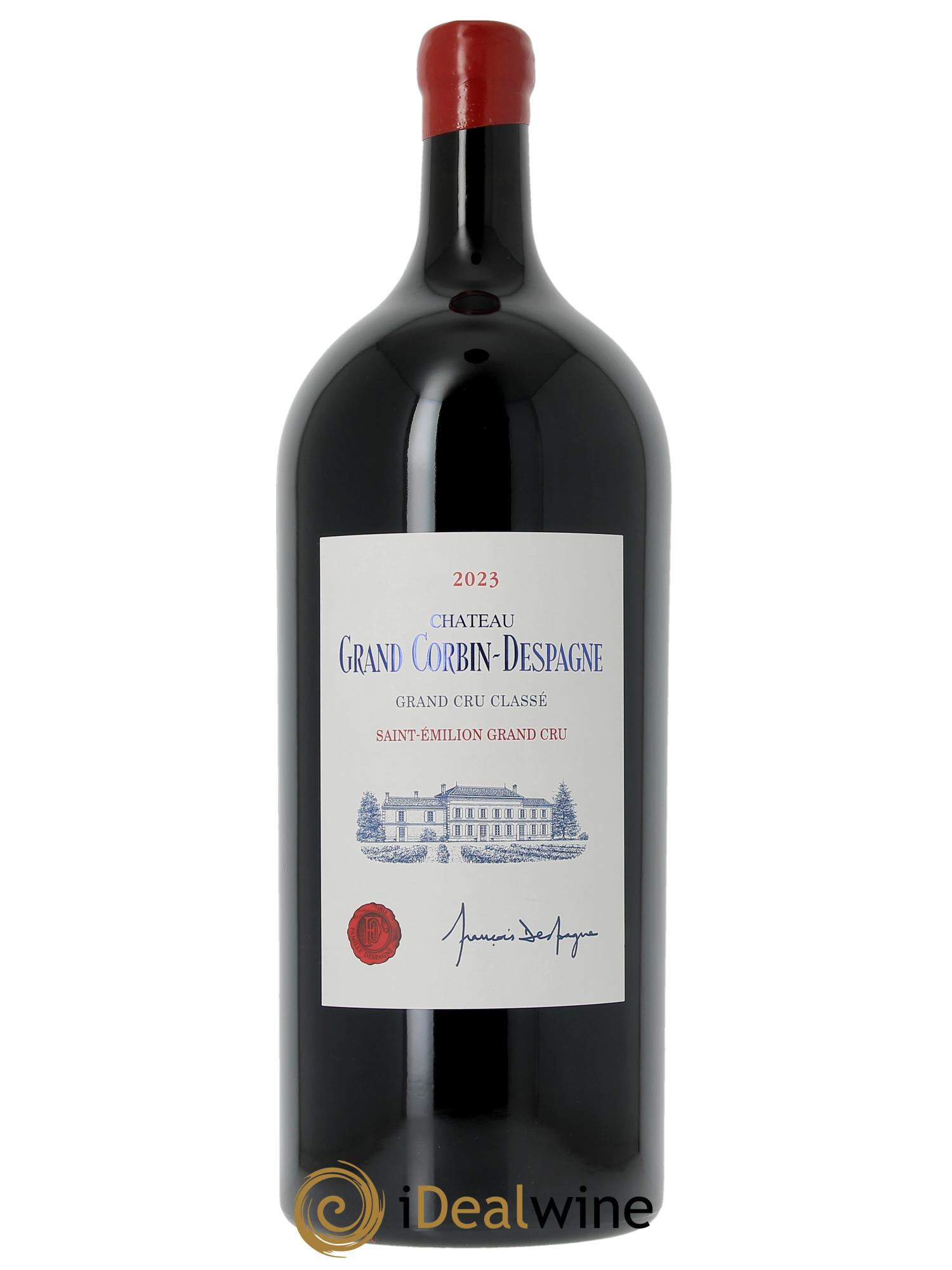 Château Grand Corbin Despagne Grand Cru Classé  2023 - Lot de 1 impériale - 1