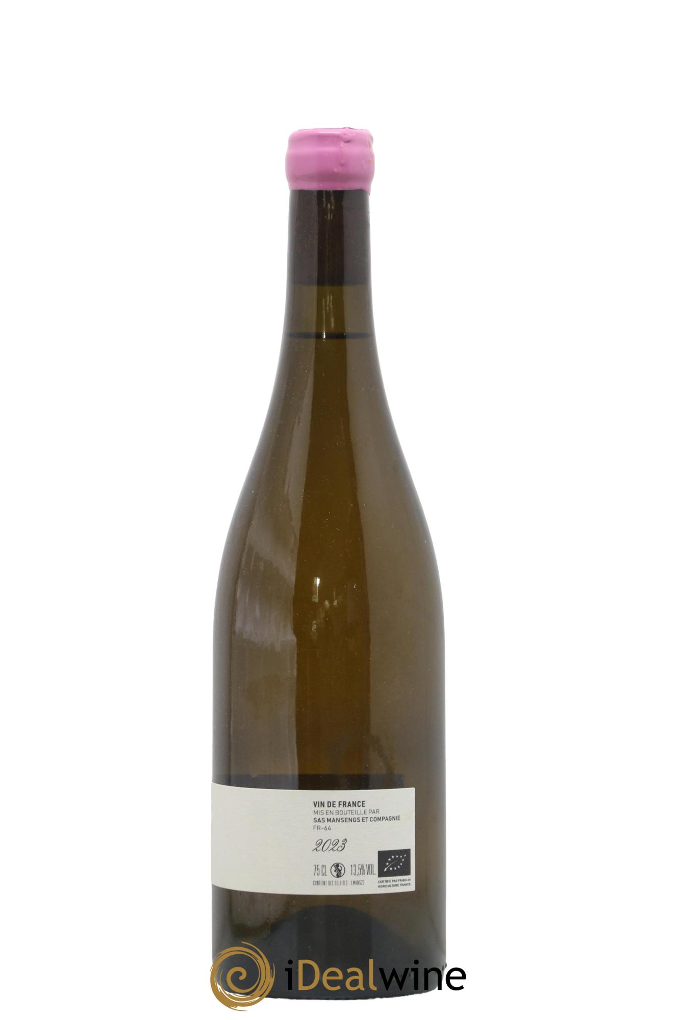 Vin de France Mansengs Jean-Baptiste Semmartin 2023 - Lot de 1 bouteille - 1