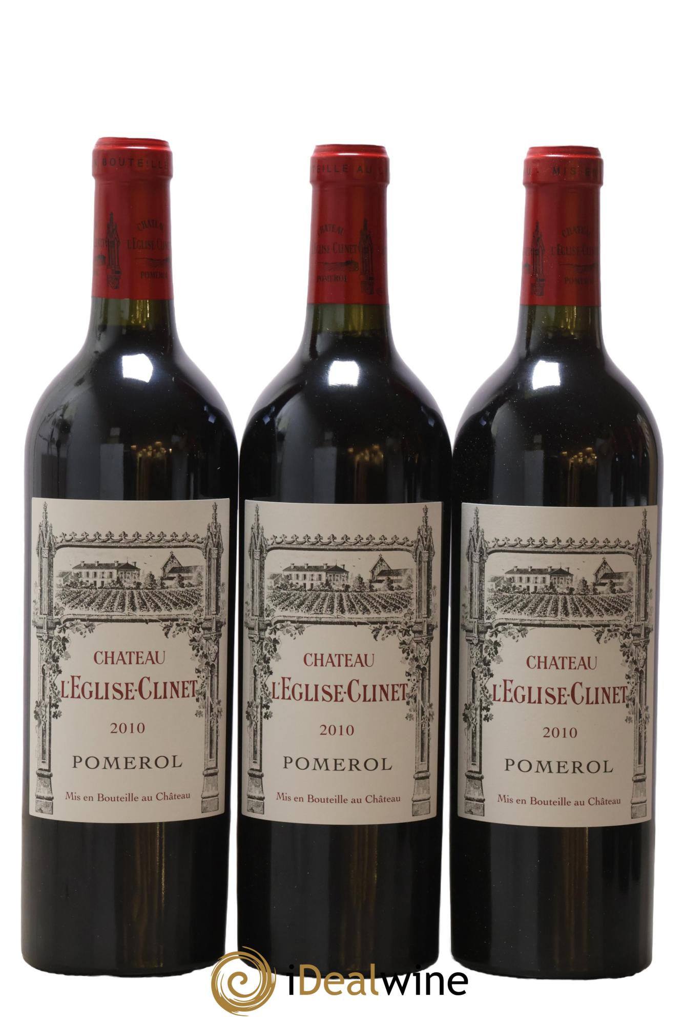 Château l' Église Clinet 2010 - Lotto di 6 bottiglie - 3