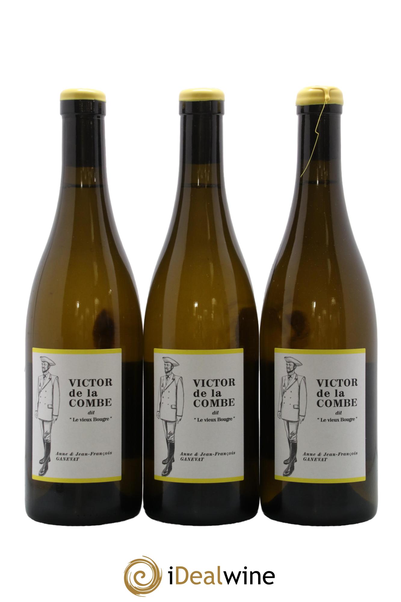 Vin de France Victor de la Combe Anne et Jean François Ganevat - Lot de 3 bouteilles - 0
