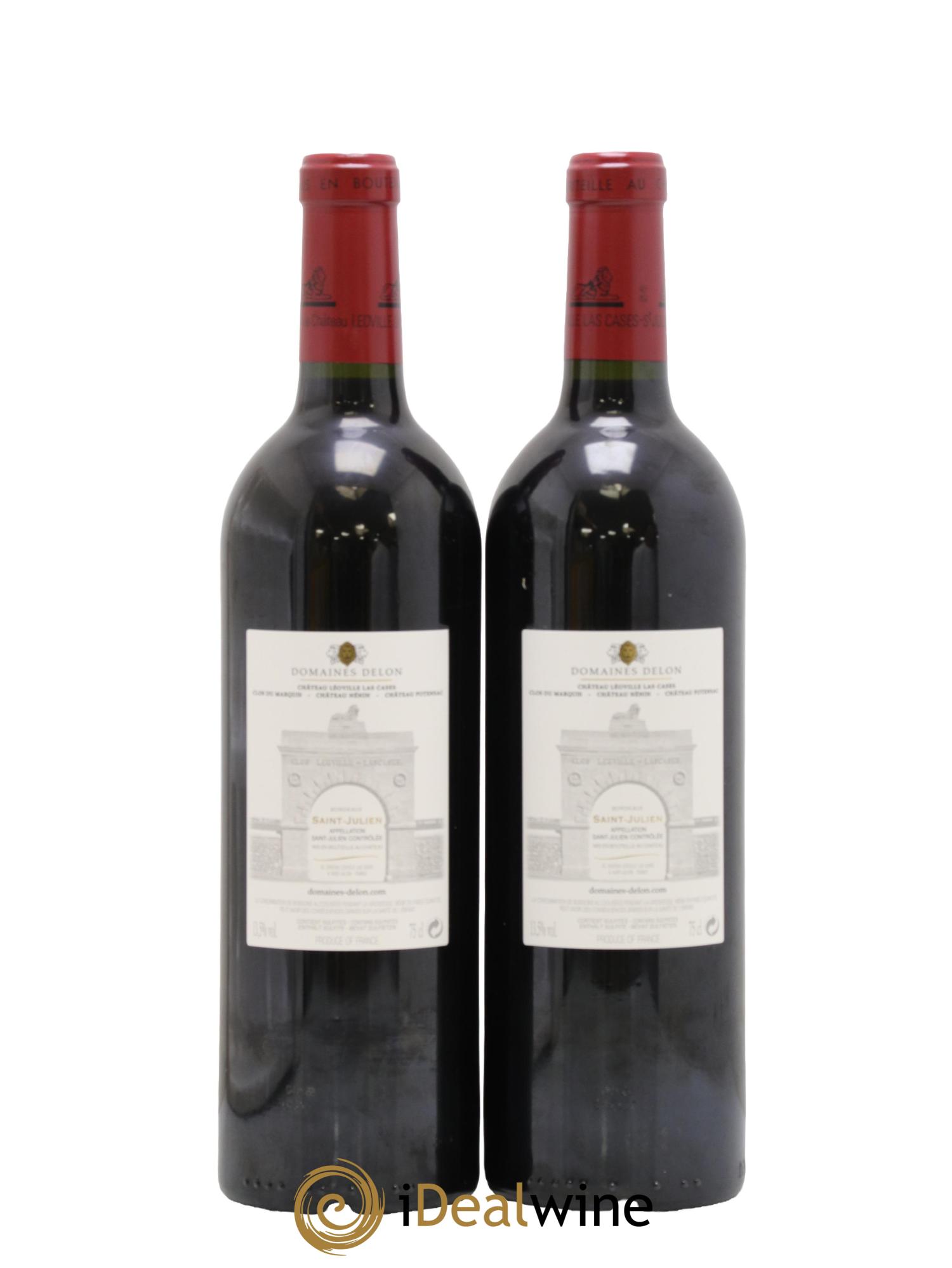 Château Léoville Las Cases 2ème Grand Cru Classé 2015 - Lot de 2 bouteilles - 1