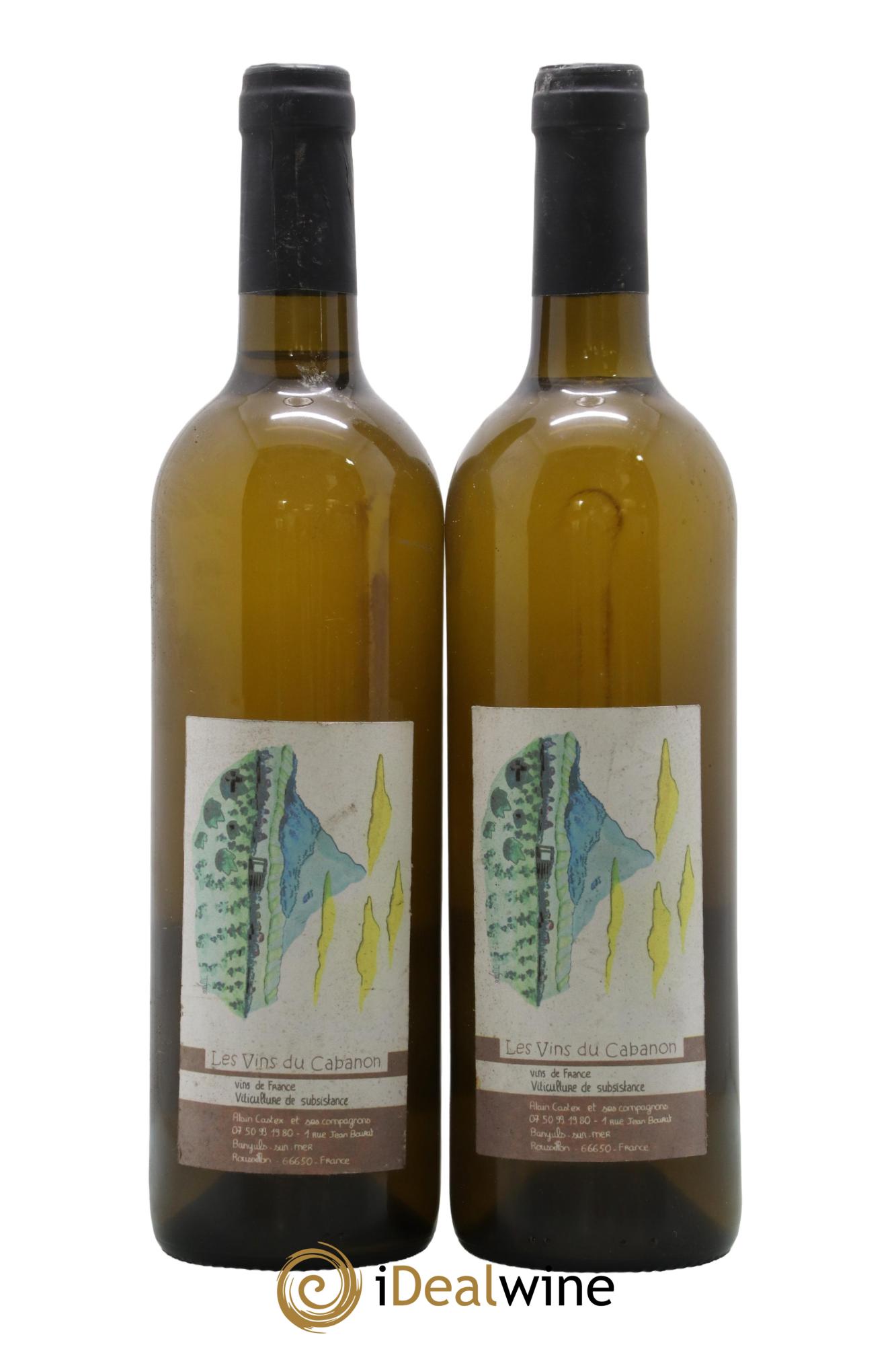 Vin de France Tir à Blanc Les Vins du Cabanon - Alain Castex 2015 - Lot de 2 bouteilles - 0