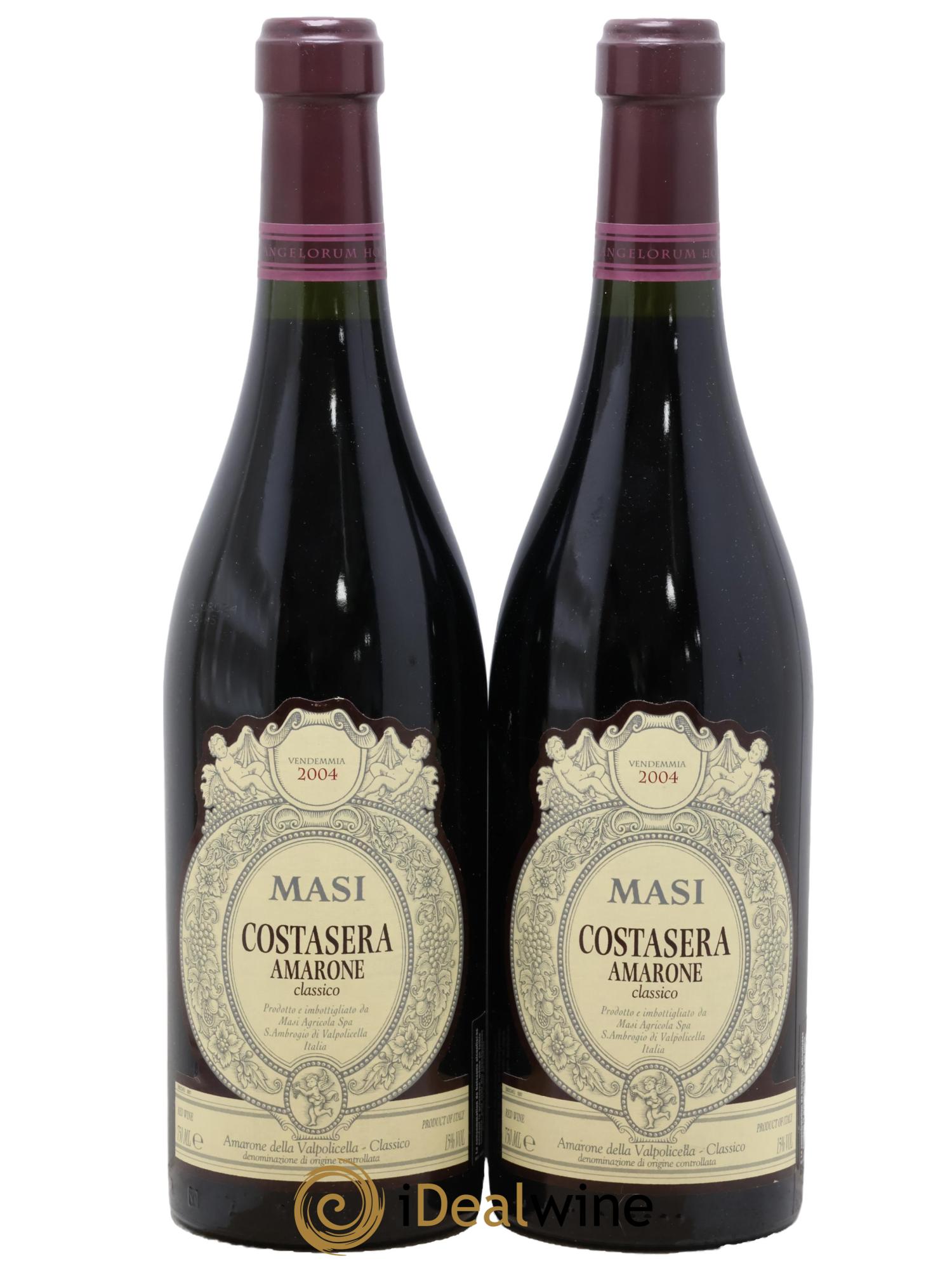 Amarone della Valpolicella Classico DOCG Costasera MASI (Boscaini Family) 2004 - Lotto di 2 bottiglie - 0