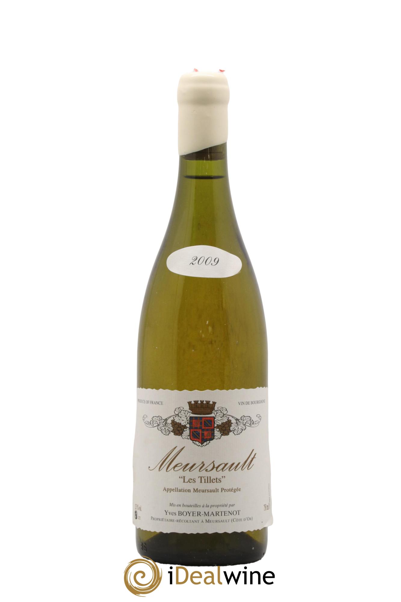 Meursault Les Tillets Yves Boyer-Martenot 2009 - Posten von 1 Flasche - 0