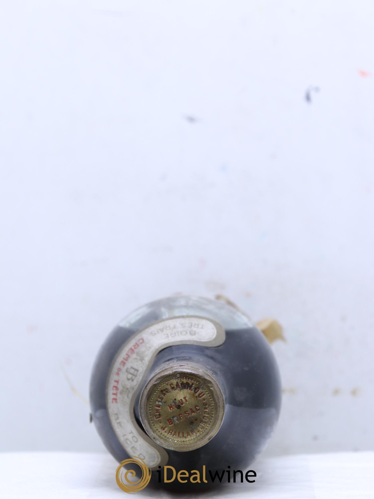 Château Caillou 2ème Grand Cru Classé Crème de Tête 1937 - Lotto di 1 bottiglia - 1